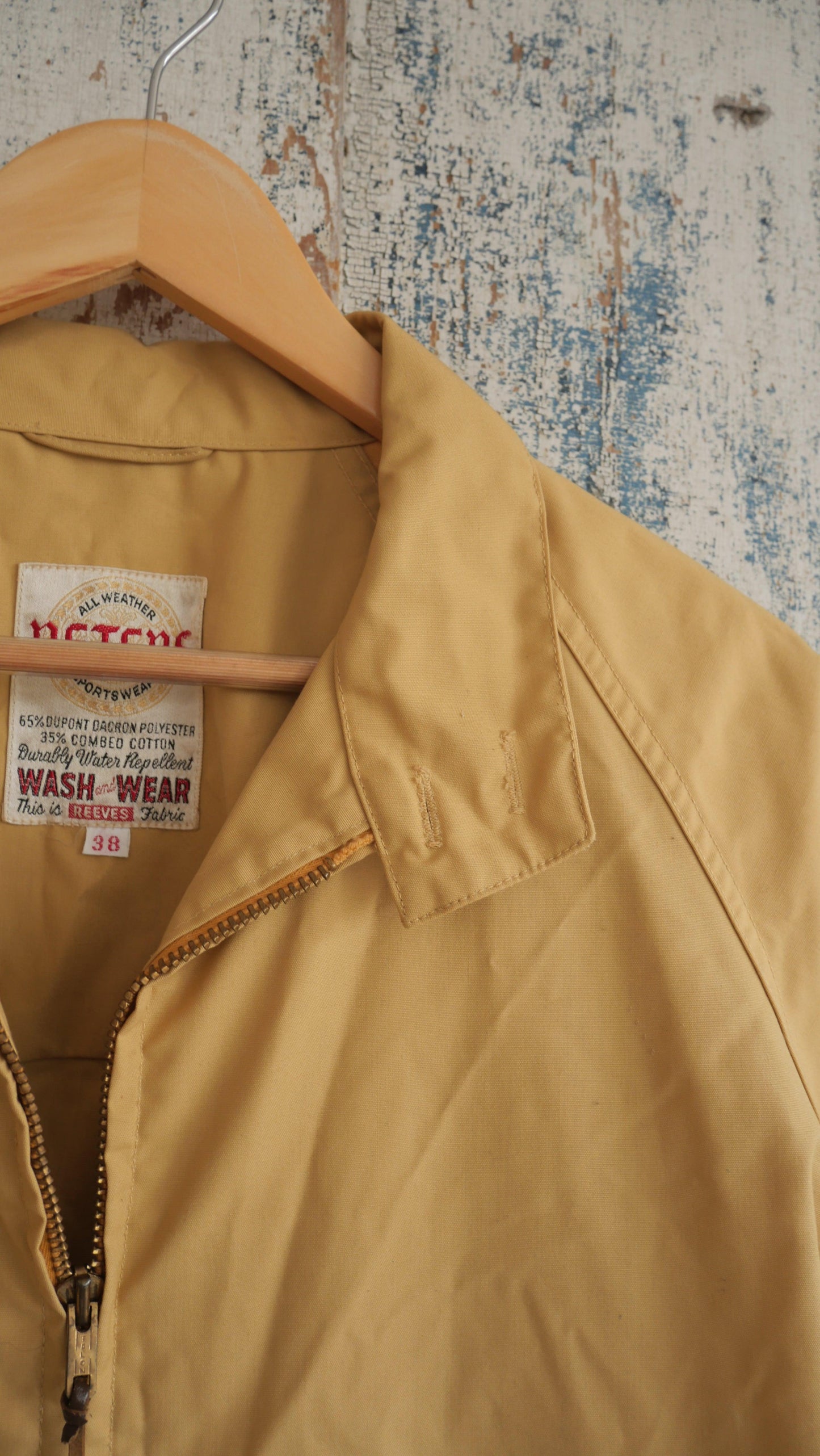 1970s Camp Beige Jacket | L
