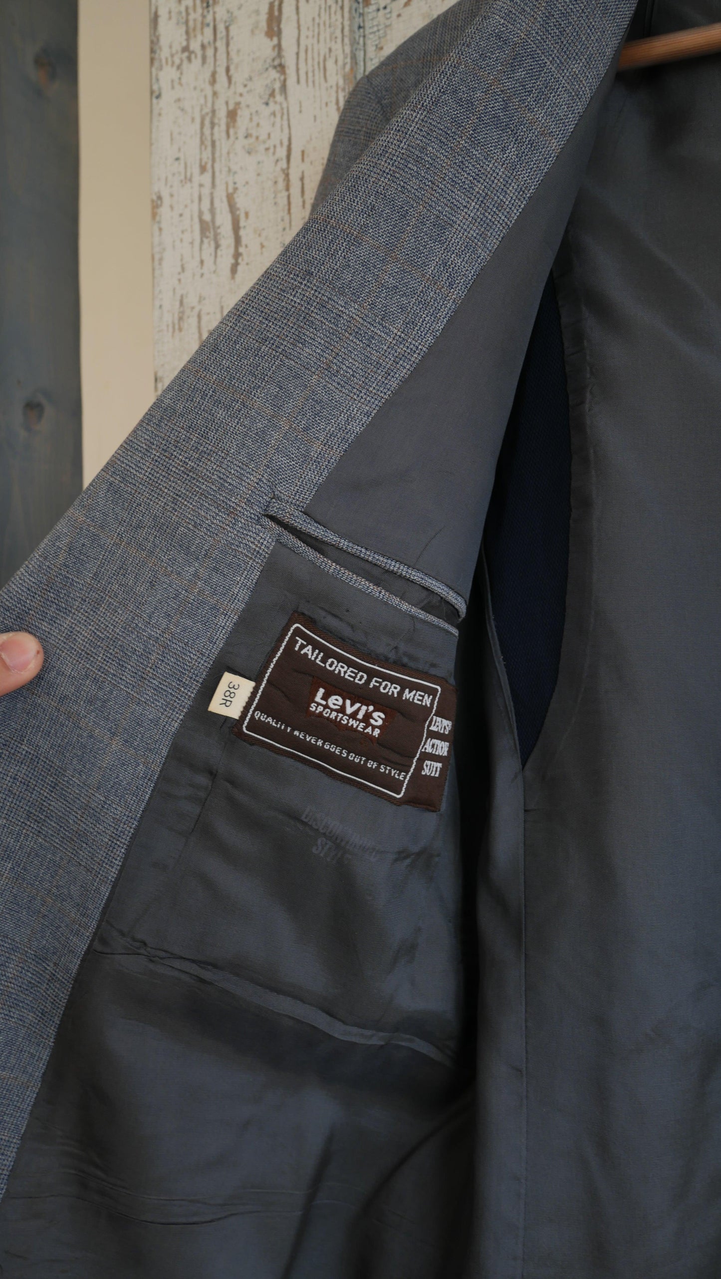 1970s Levi's Polyester Blazer | L