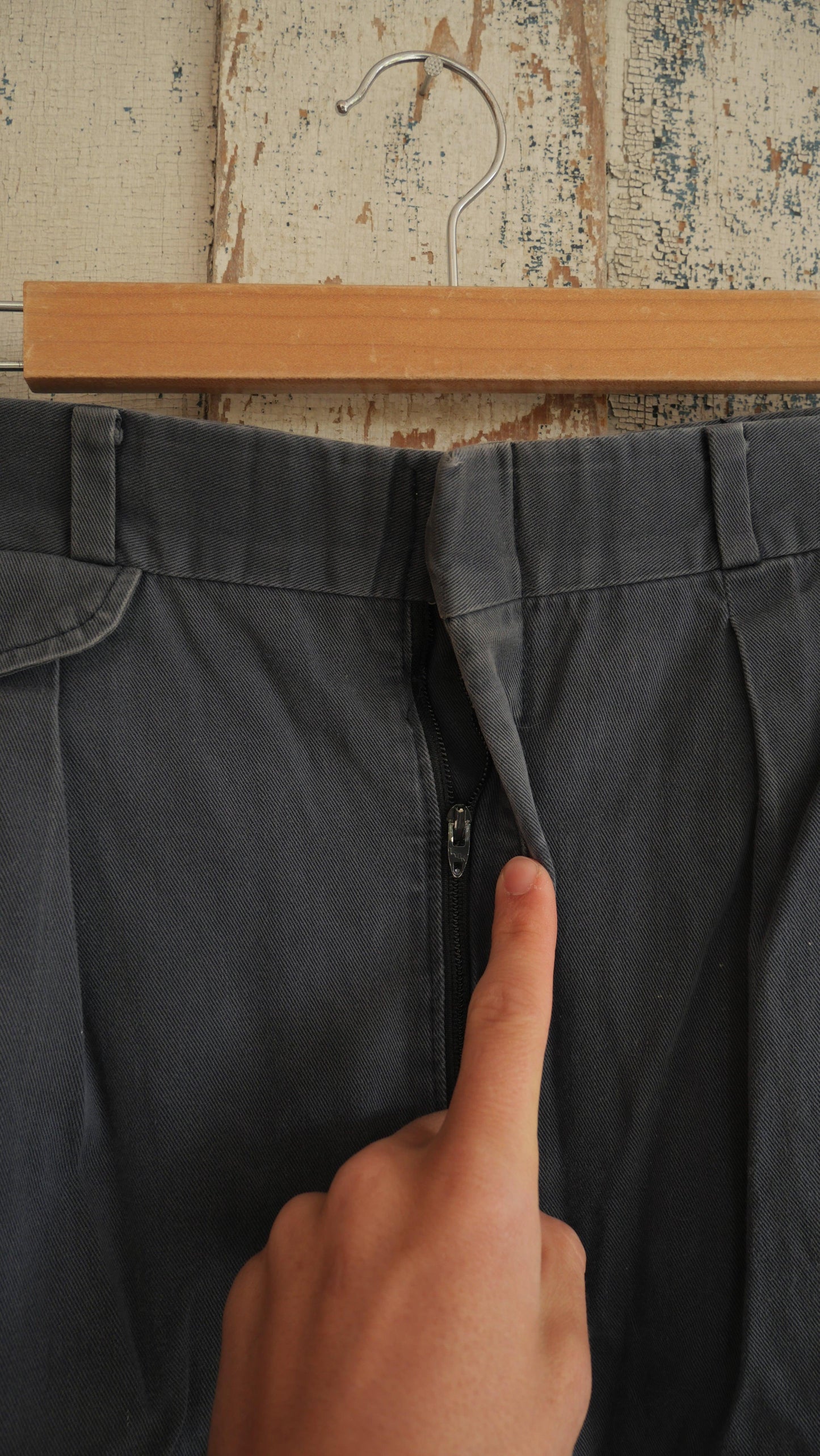 1980s Pleated Chinos | 36