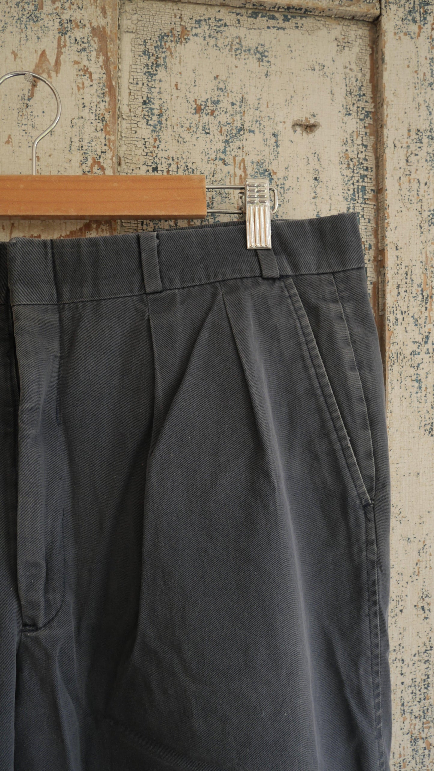 1980s Pleated Chinos | 36