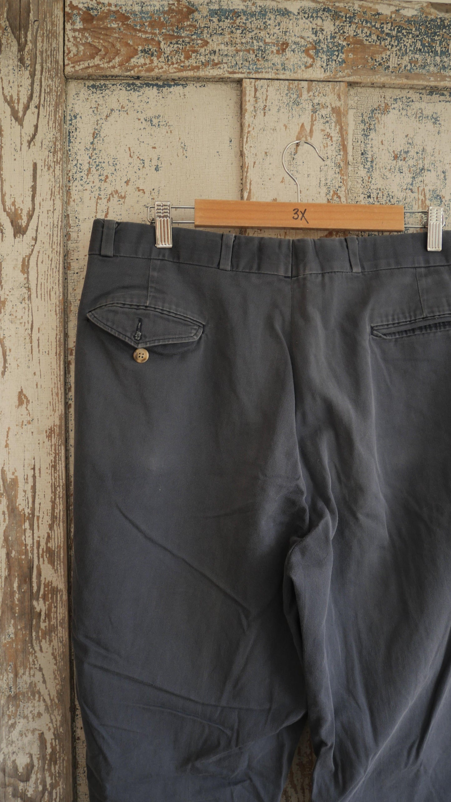 1980s Pleated Chinos | 36