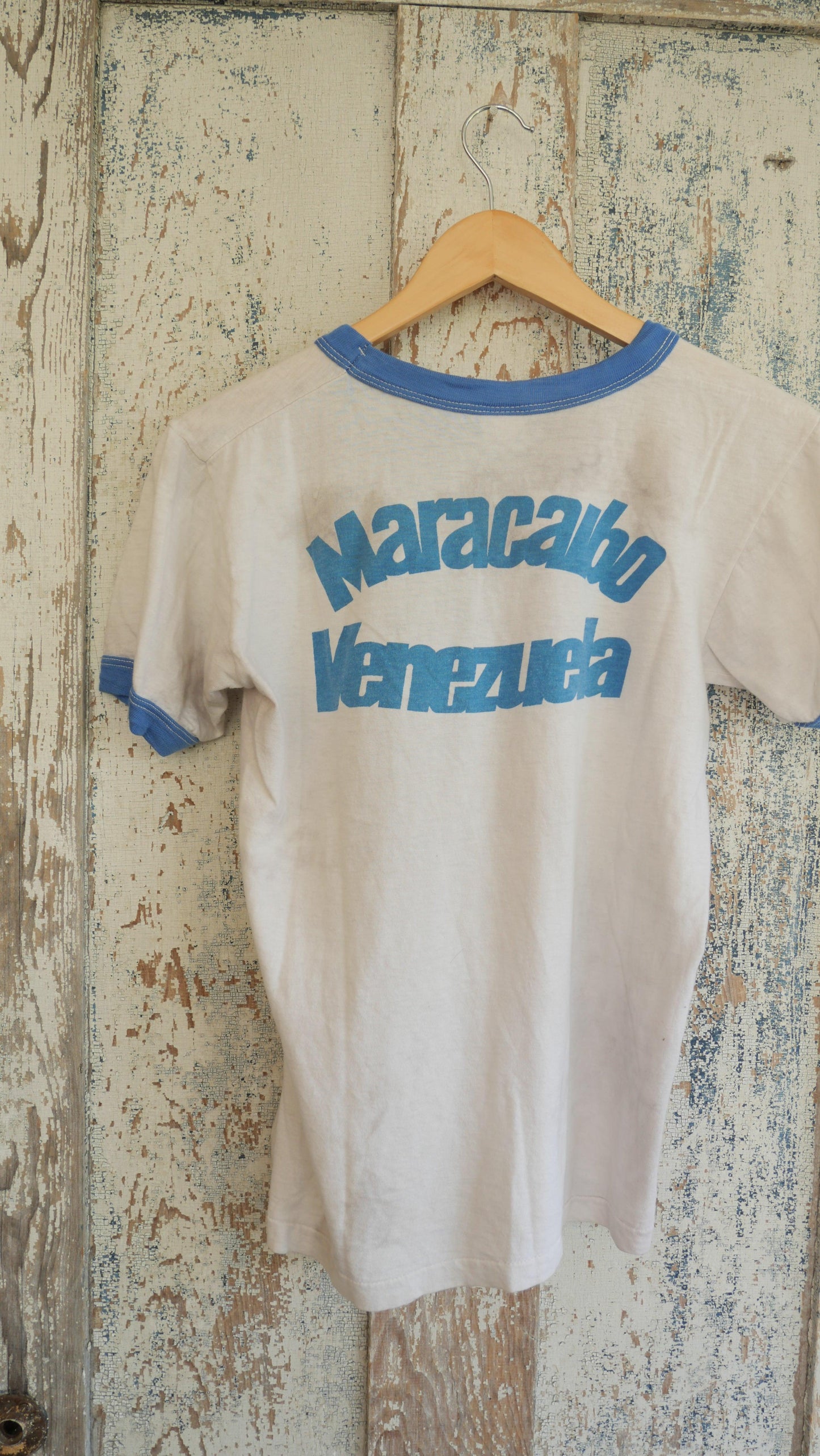 1980s Oil Ringer Tee | S
