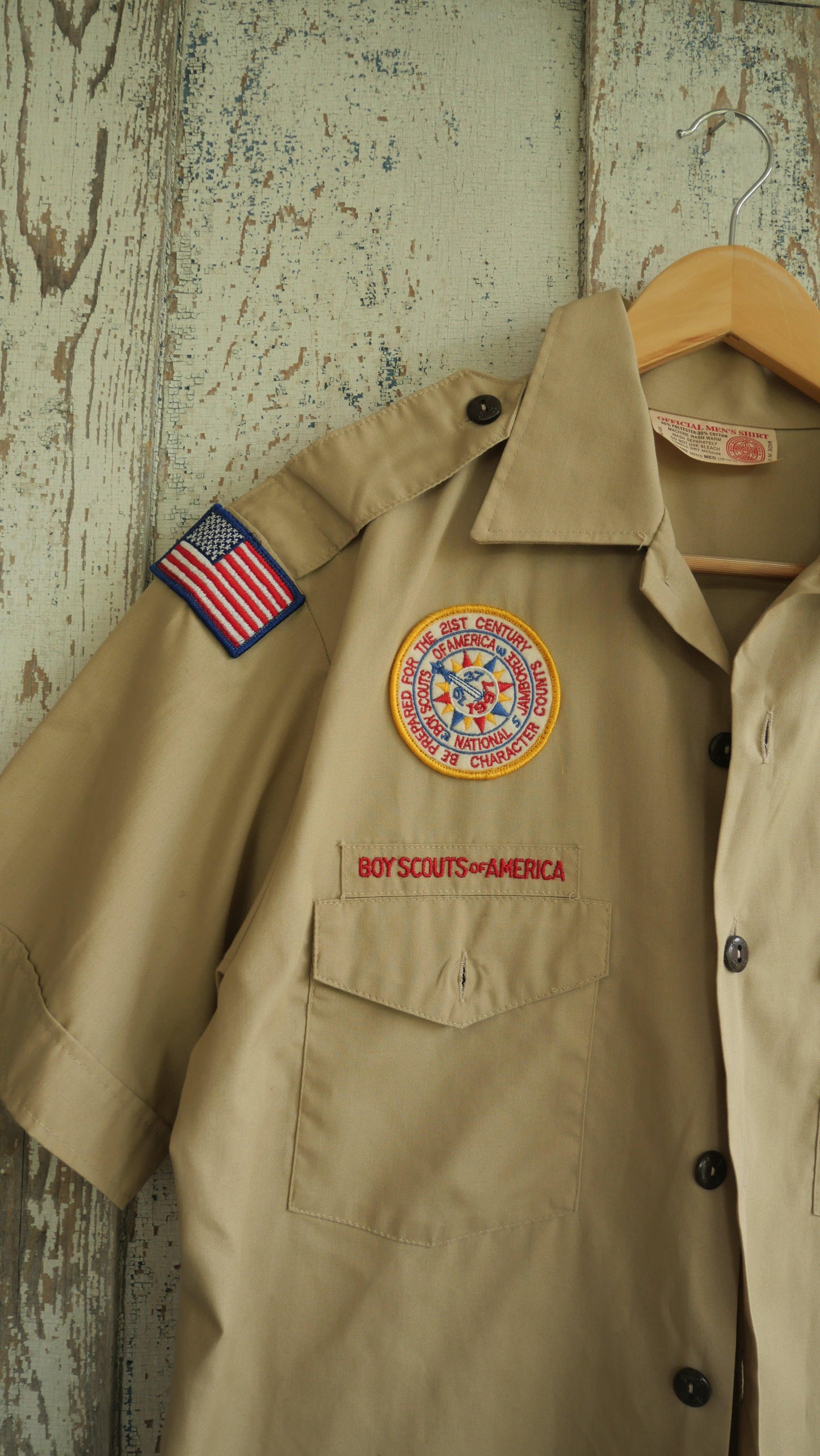 1960s Camp Collar BSA Shirt | L