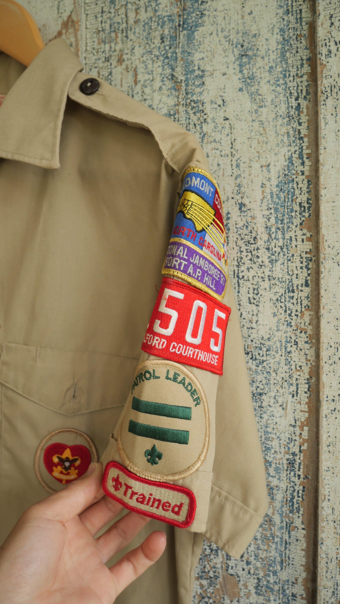 1960s Camp Collar BSA Shirt | L