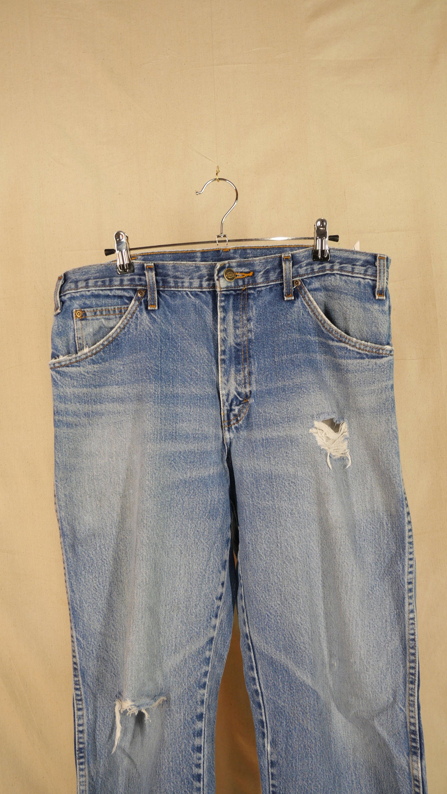 1990s Distressed Dickies Denim | 35