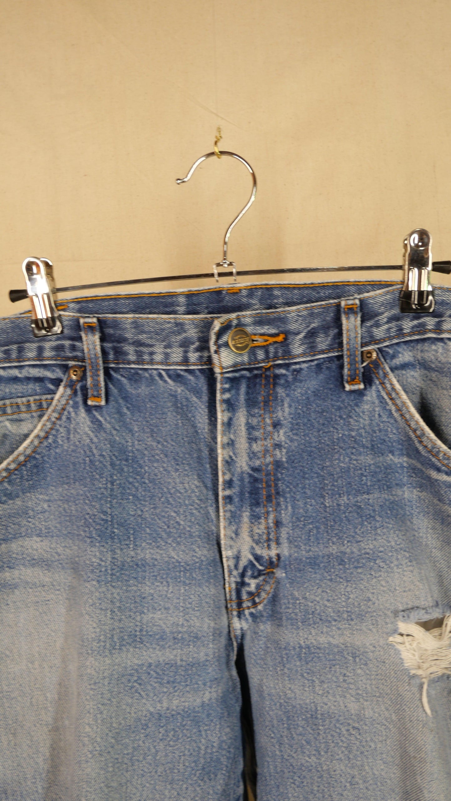 1990s Distressed Dickies Denim | 35