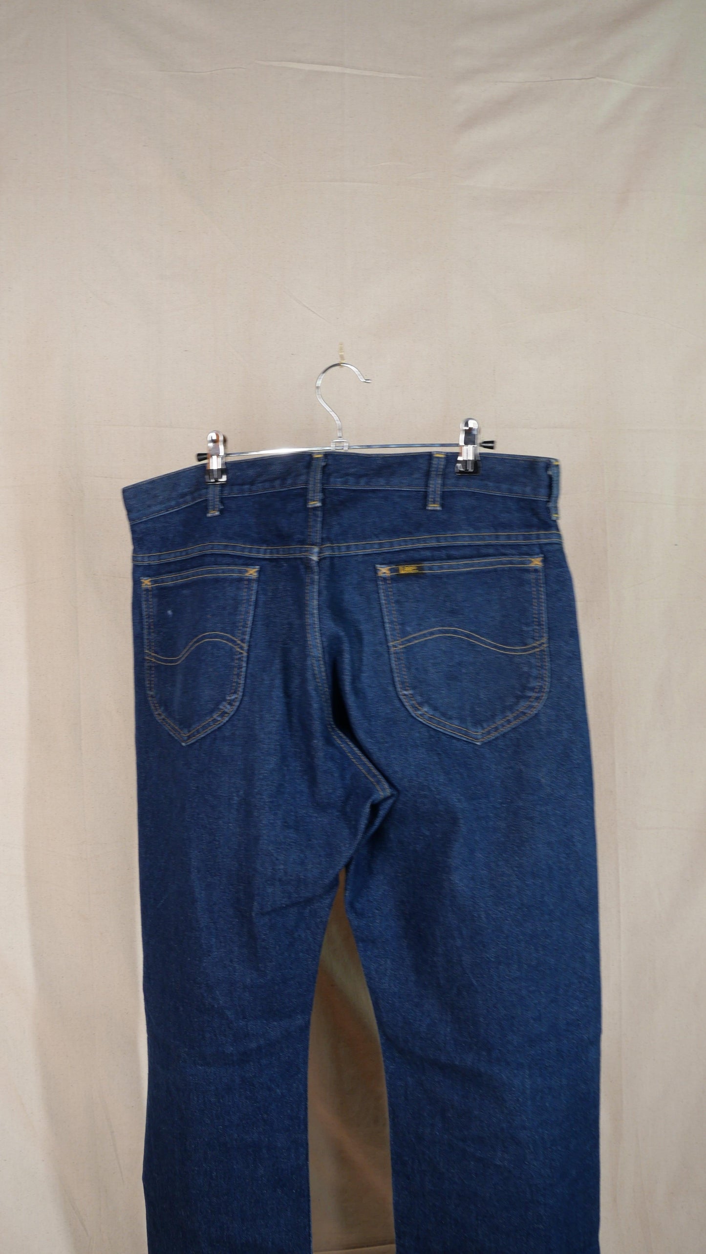 1980s Dark Wash Lee Denim | 36