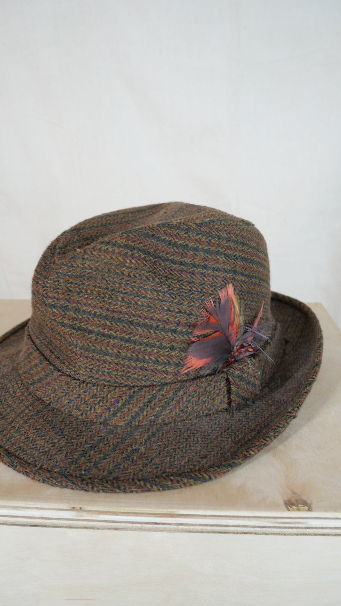 1960s Tweed Fedora