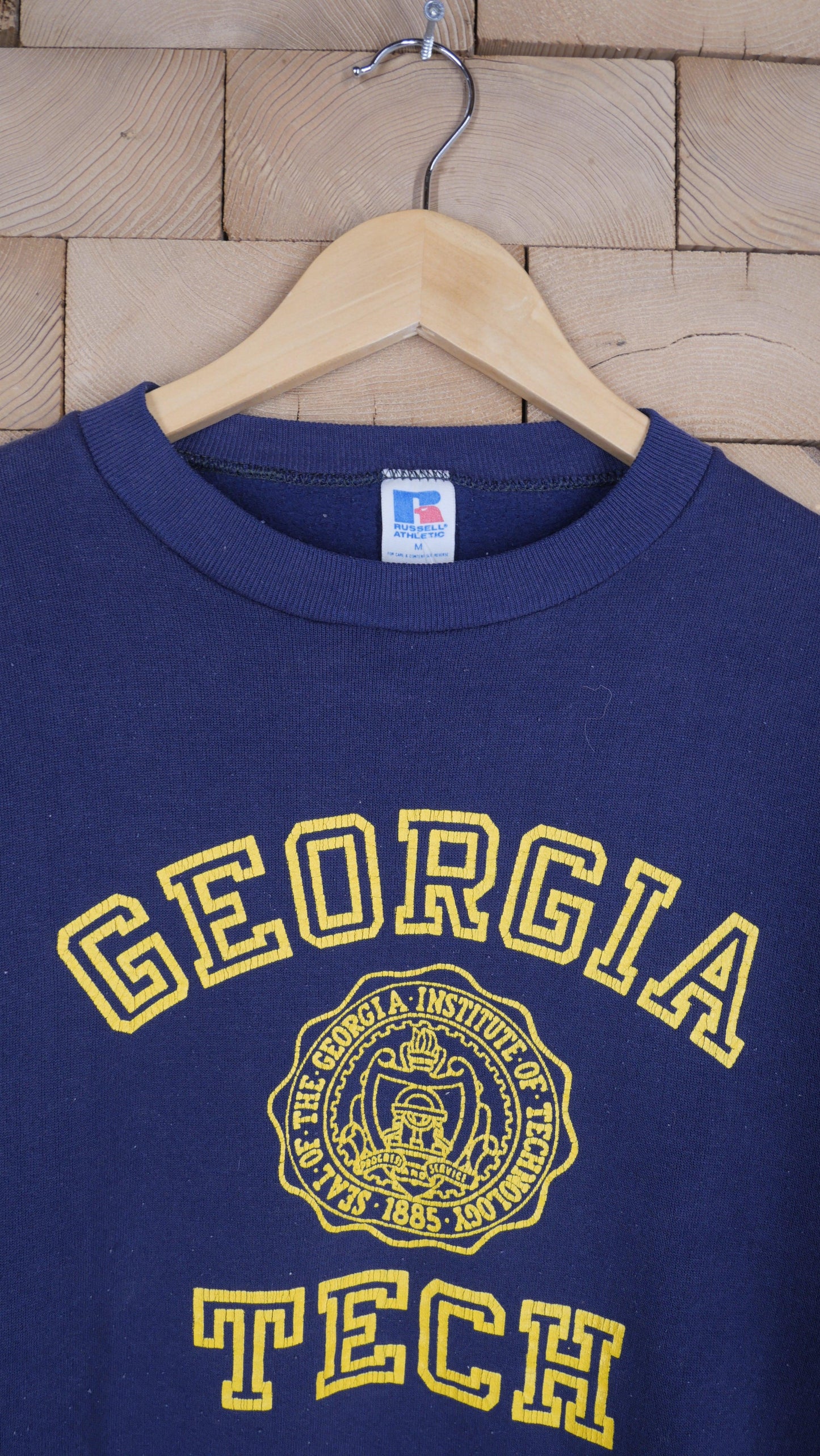 1980s Russell Boxy Crewneck | M
