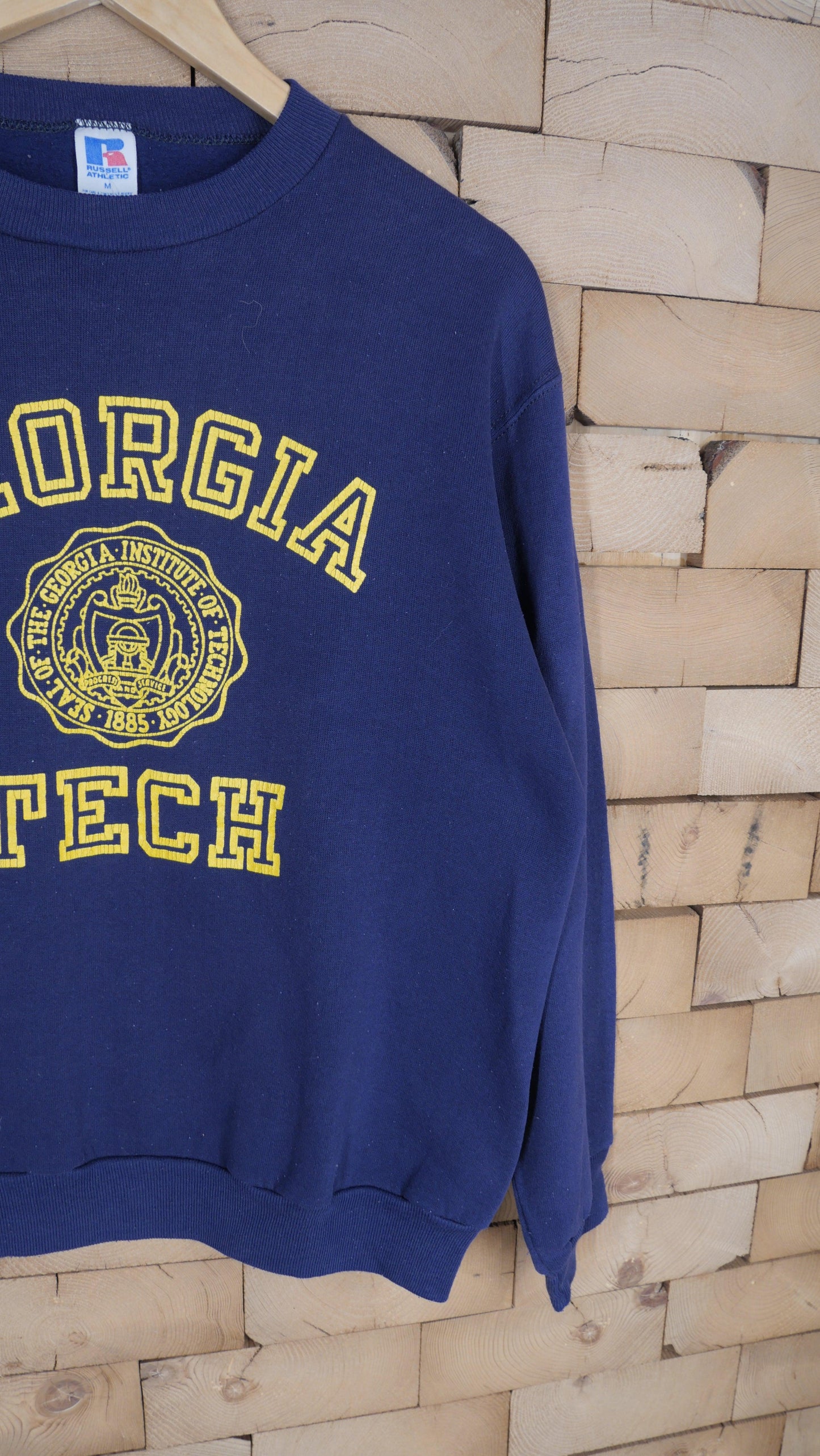 1980s Russell Boxy Crewneck | M