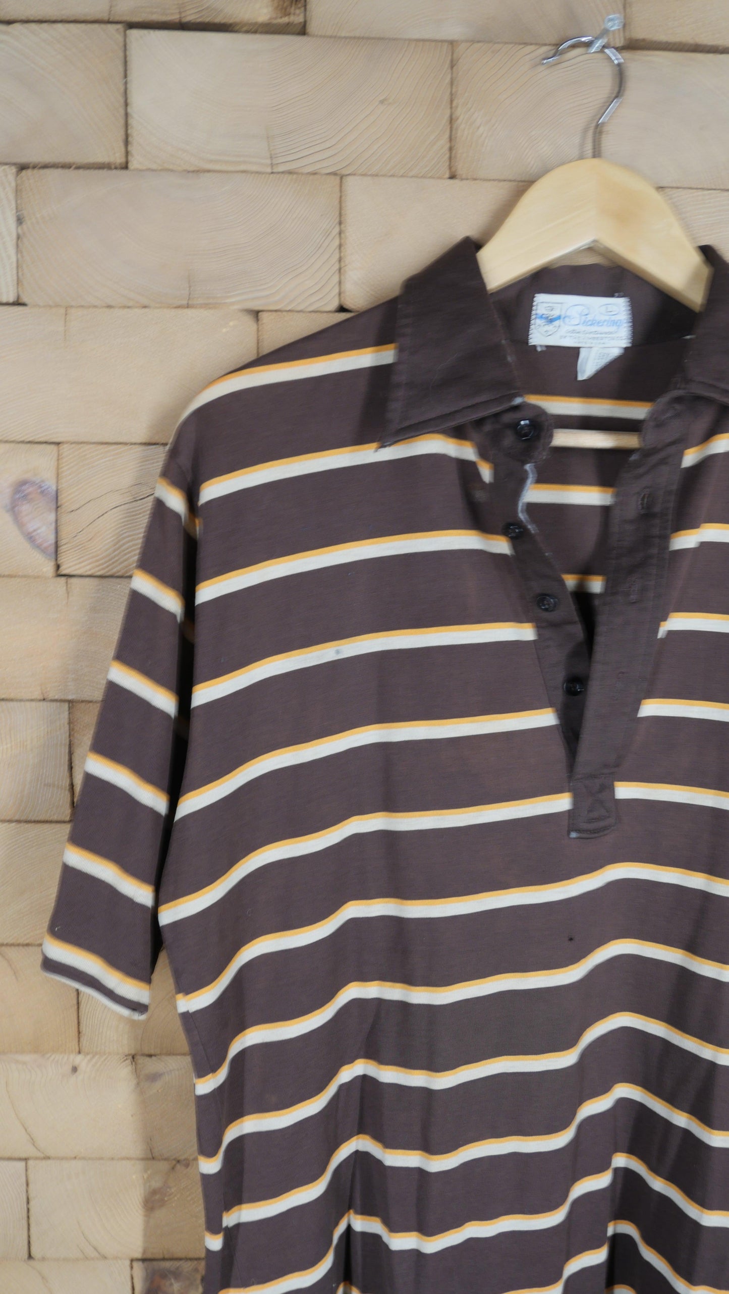 1970s Striped Shirt | L