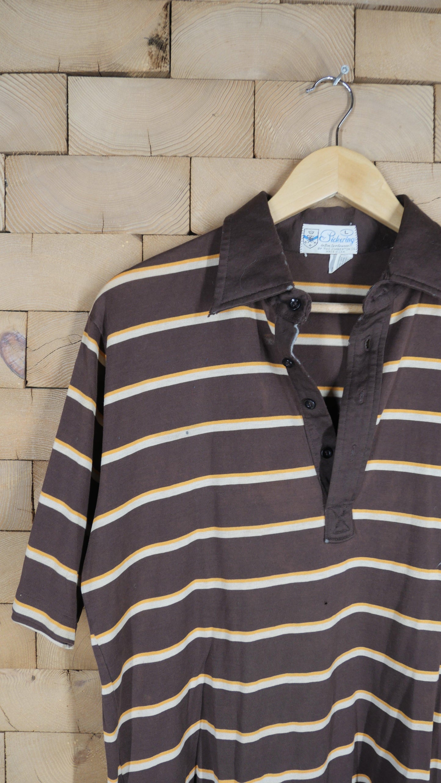 1970s Striped Shirt | L