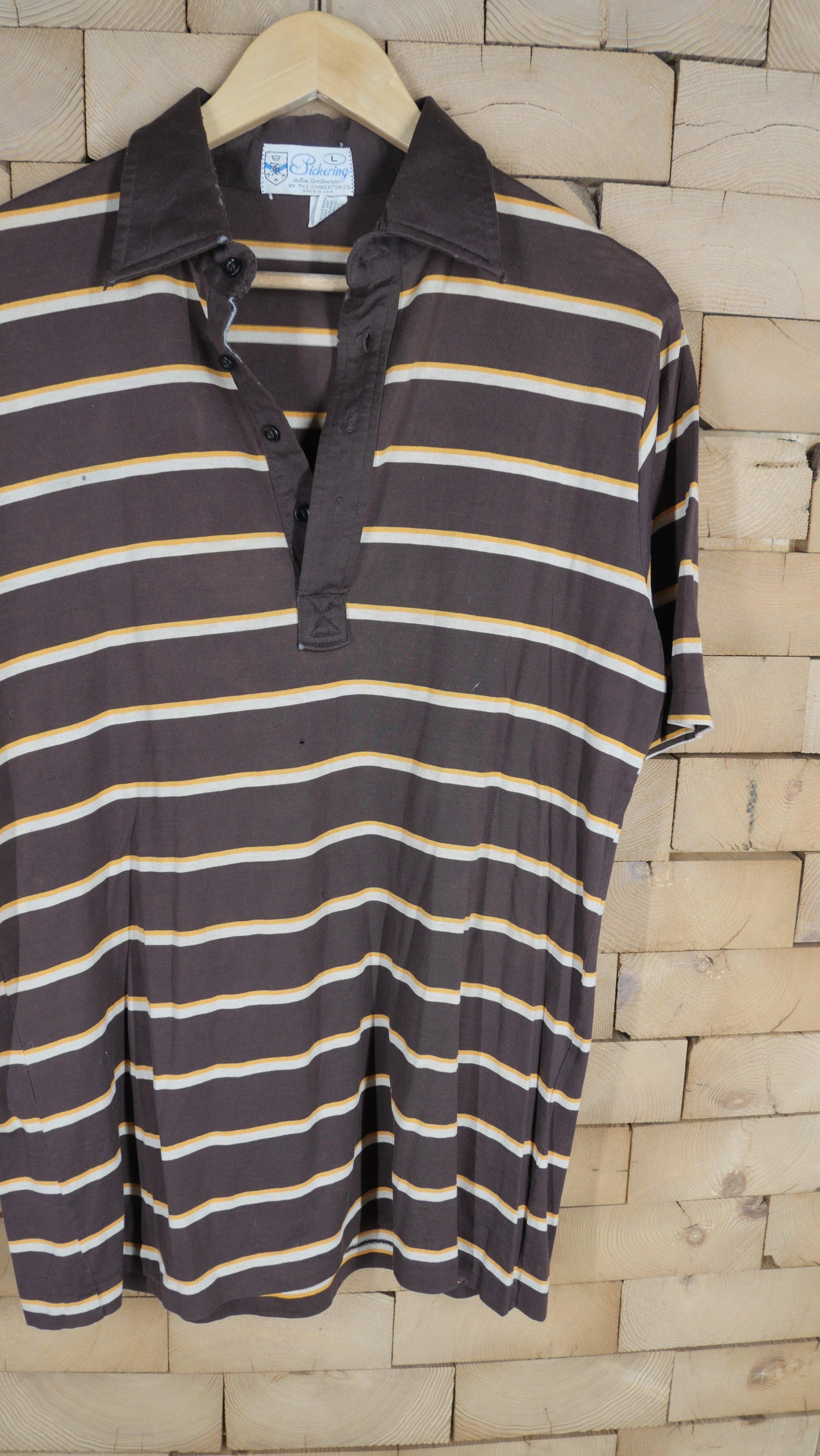 1970s Striped Shirt | L