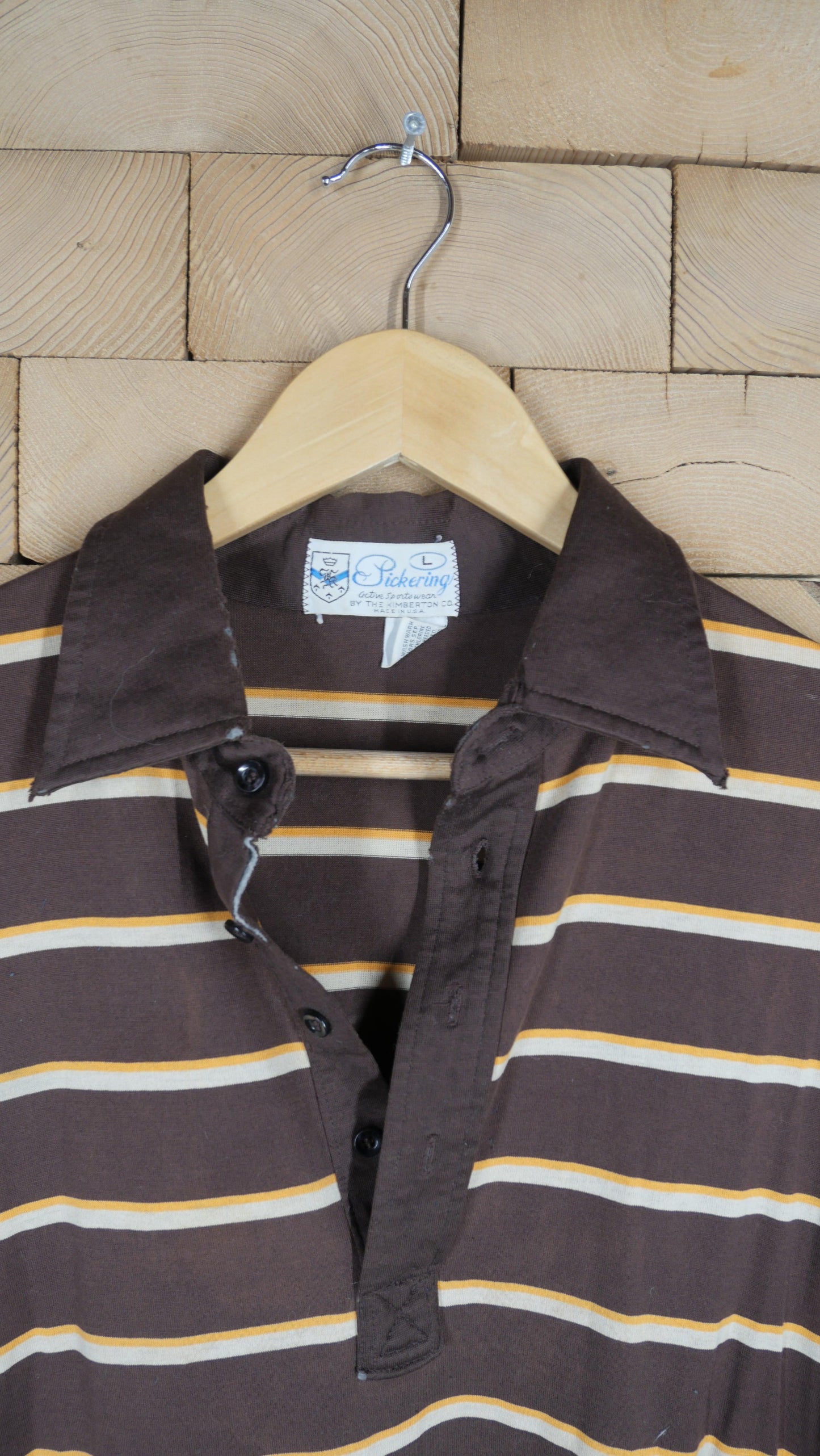 1970s Striped Shirt | L