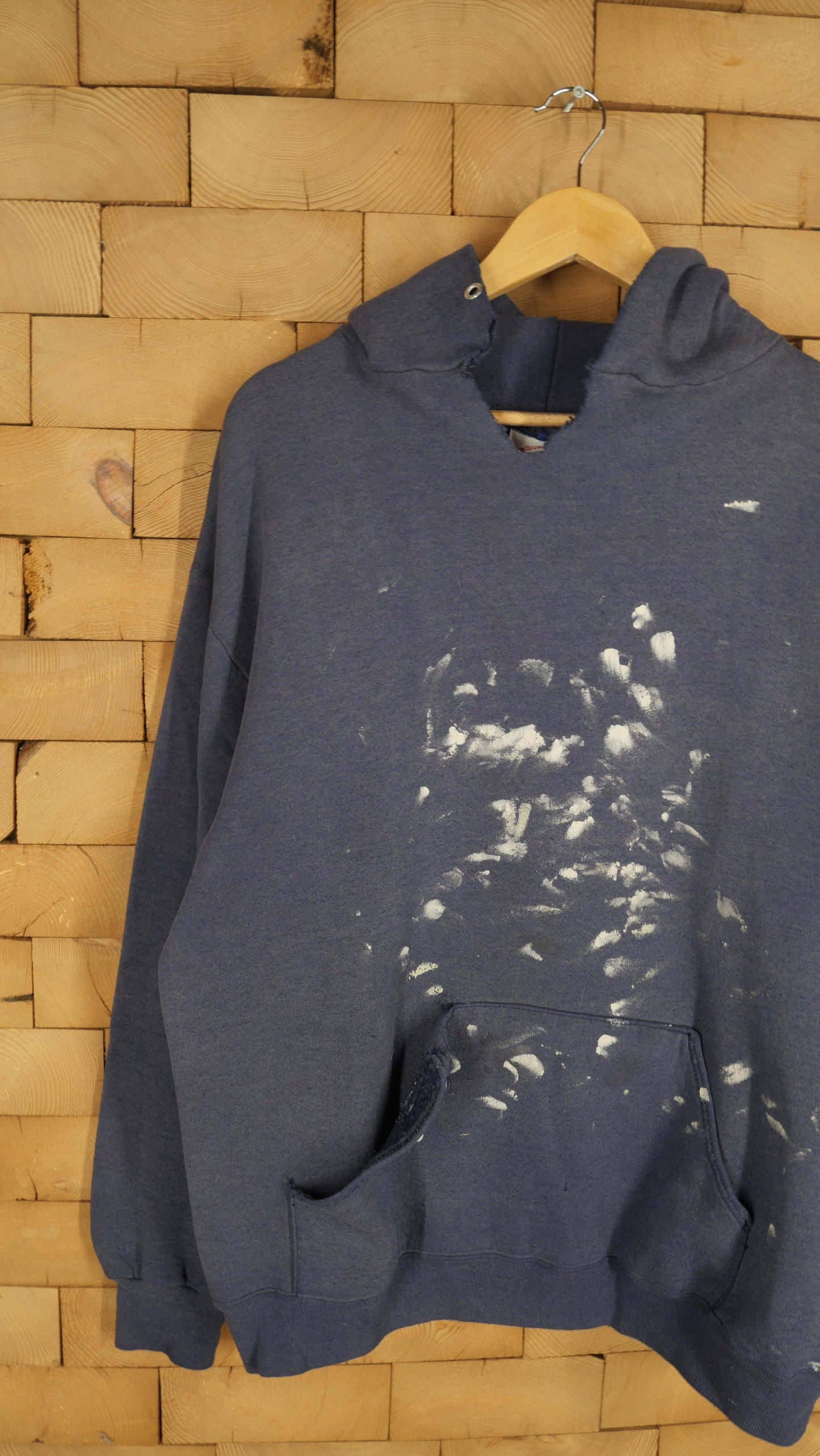 1990s Distressed Hoodie | L