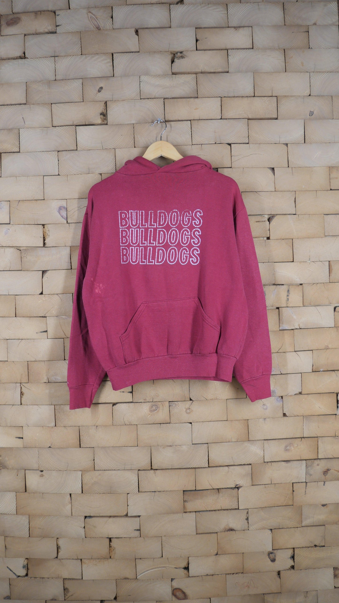 1980s Boxy Bulldogs Hoodie | L