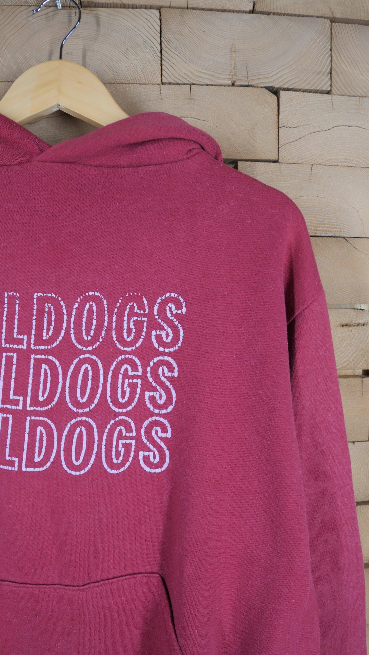 1980s Boxy Bulldogs Hoodie | L