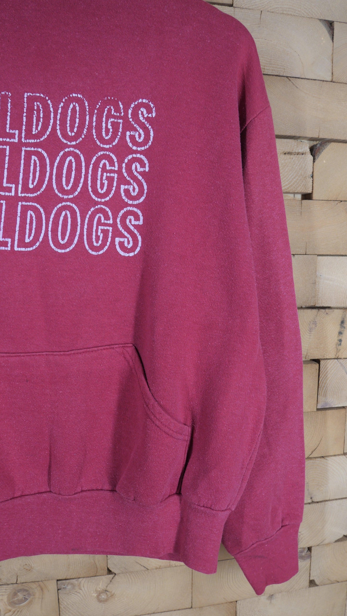 1980s Boxy Bulldogs Hoodie | L