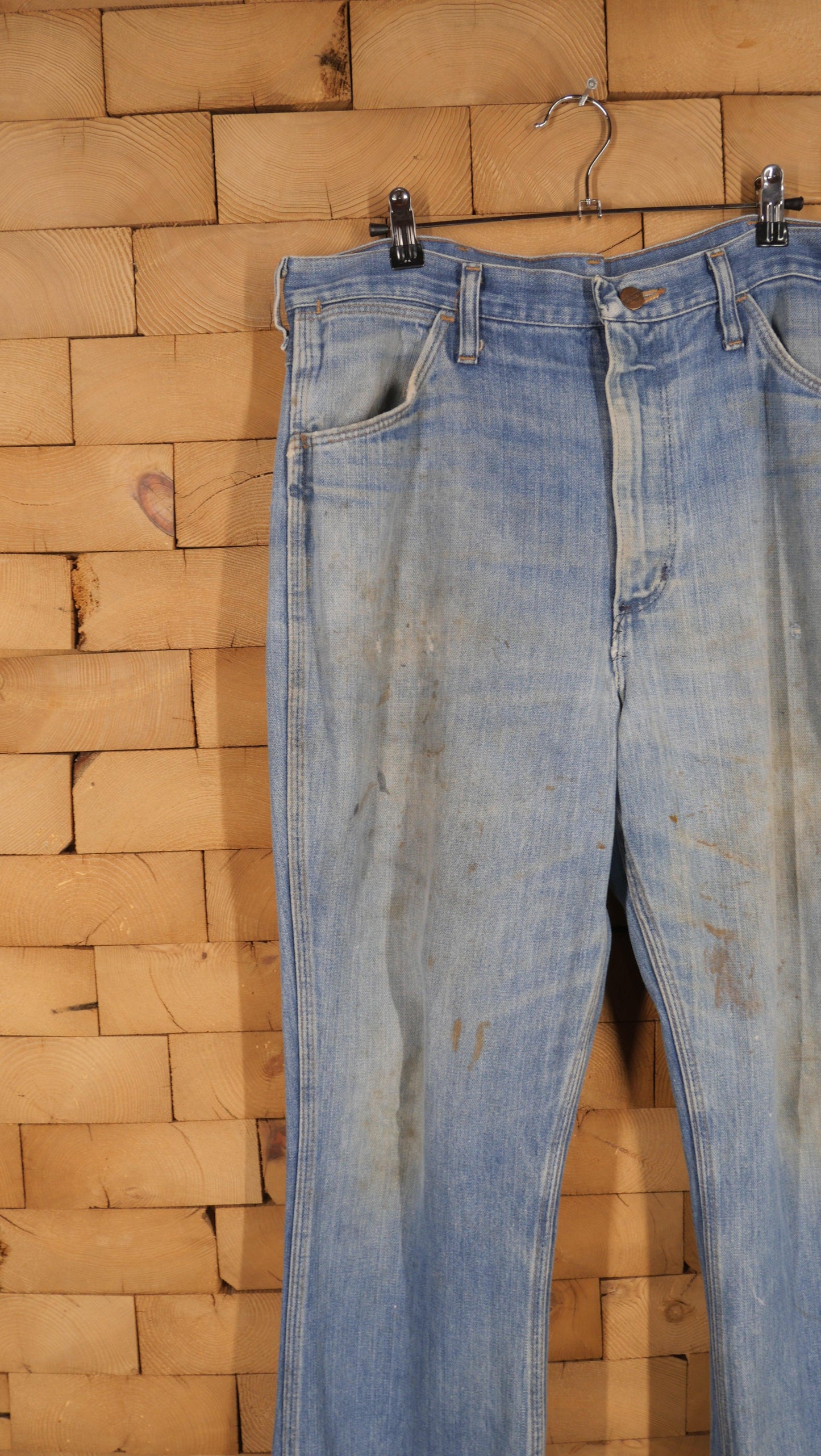 1970s Flared Wrangler Denim | 35