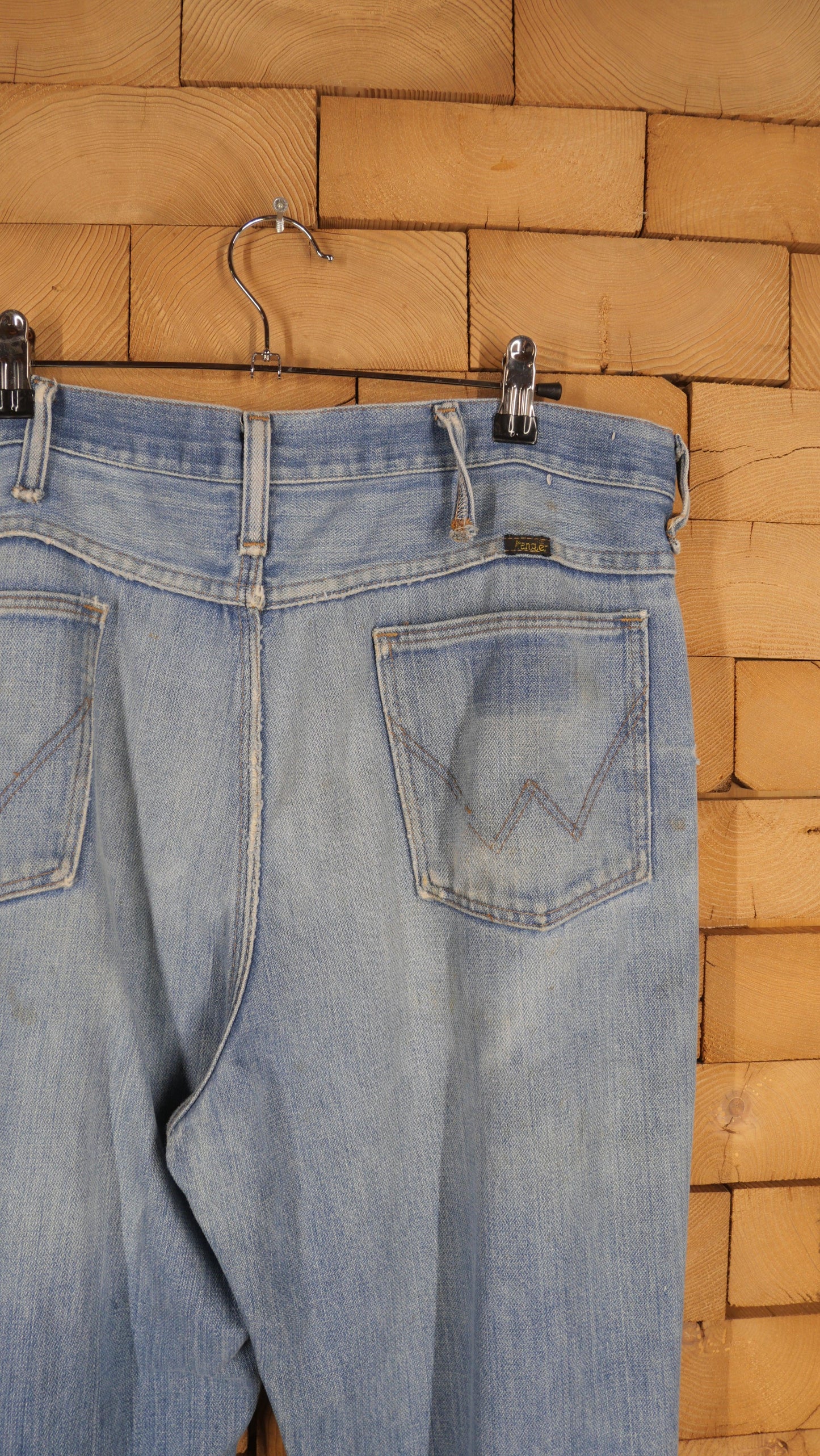 1970s Flared Wrangler Denim | 35