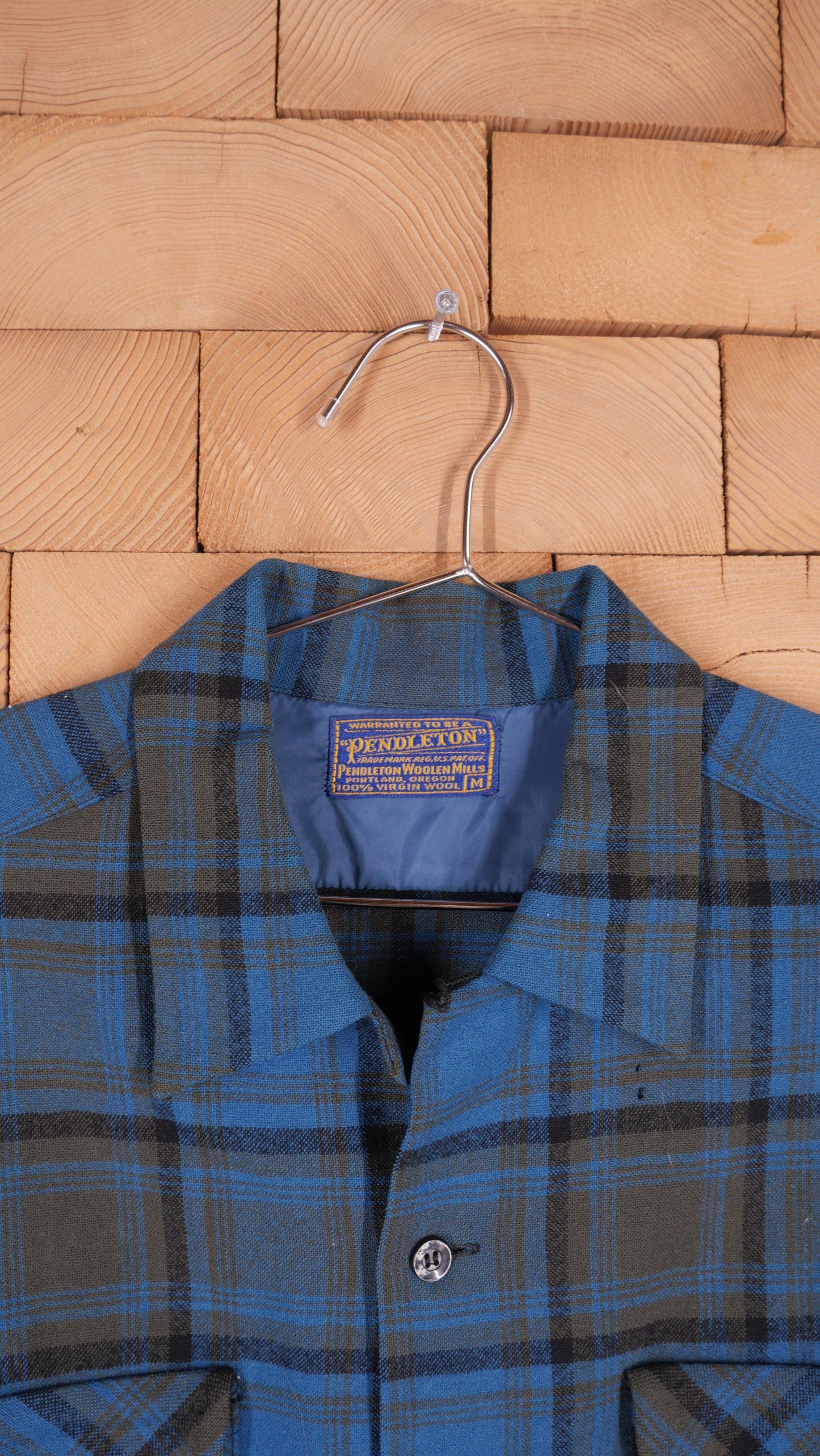 1970s Loop Collar Pendleton | L
