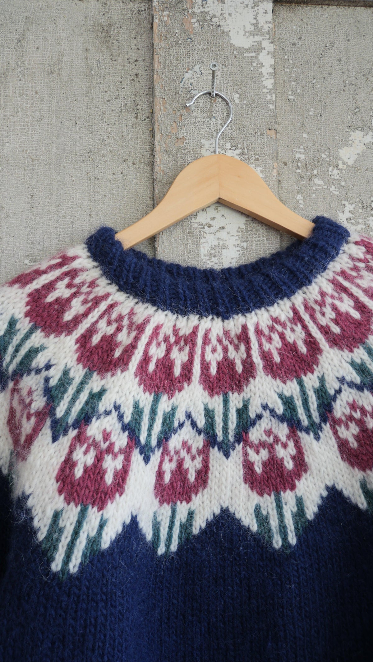 1970s Fisherman Knit | L