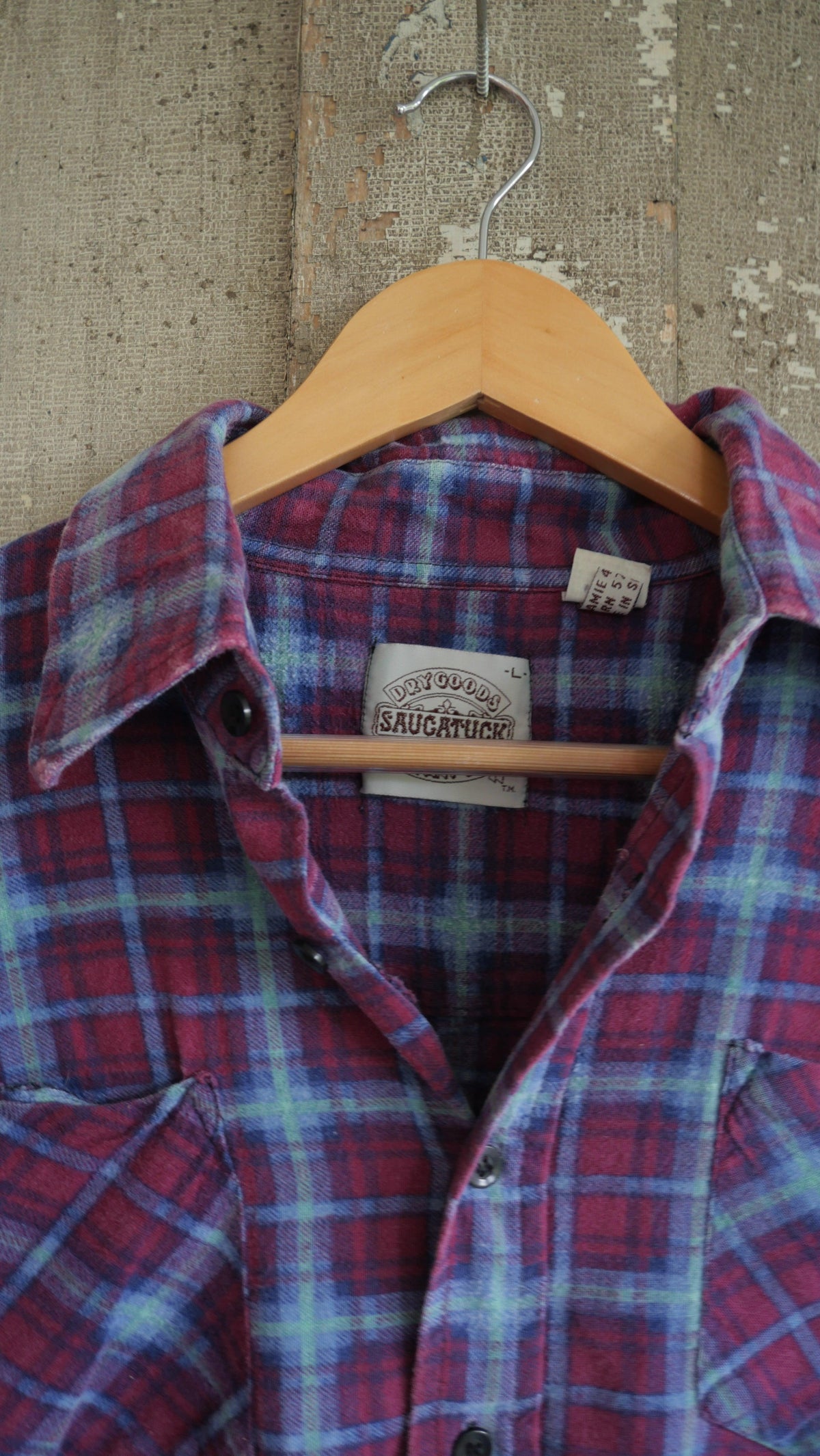 1970s Boxy Flannel | L