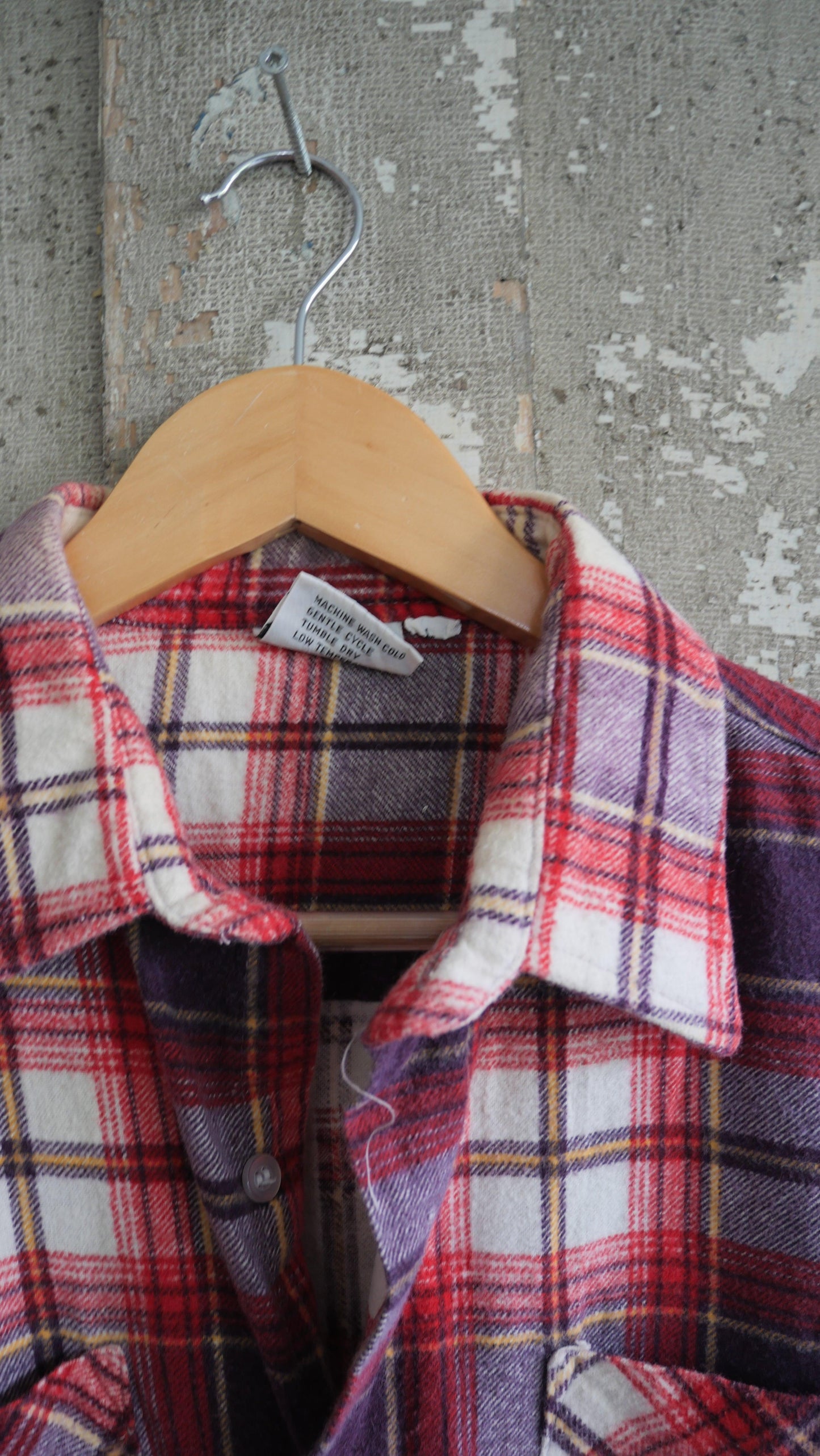 1970s Red Flannel | L