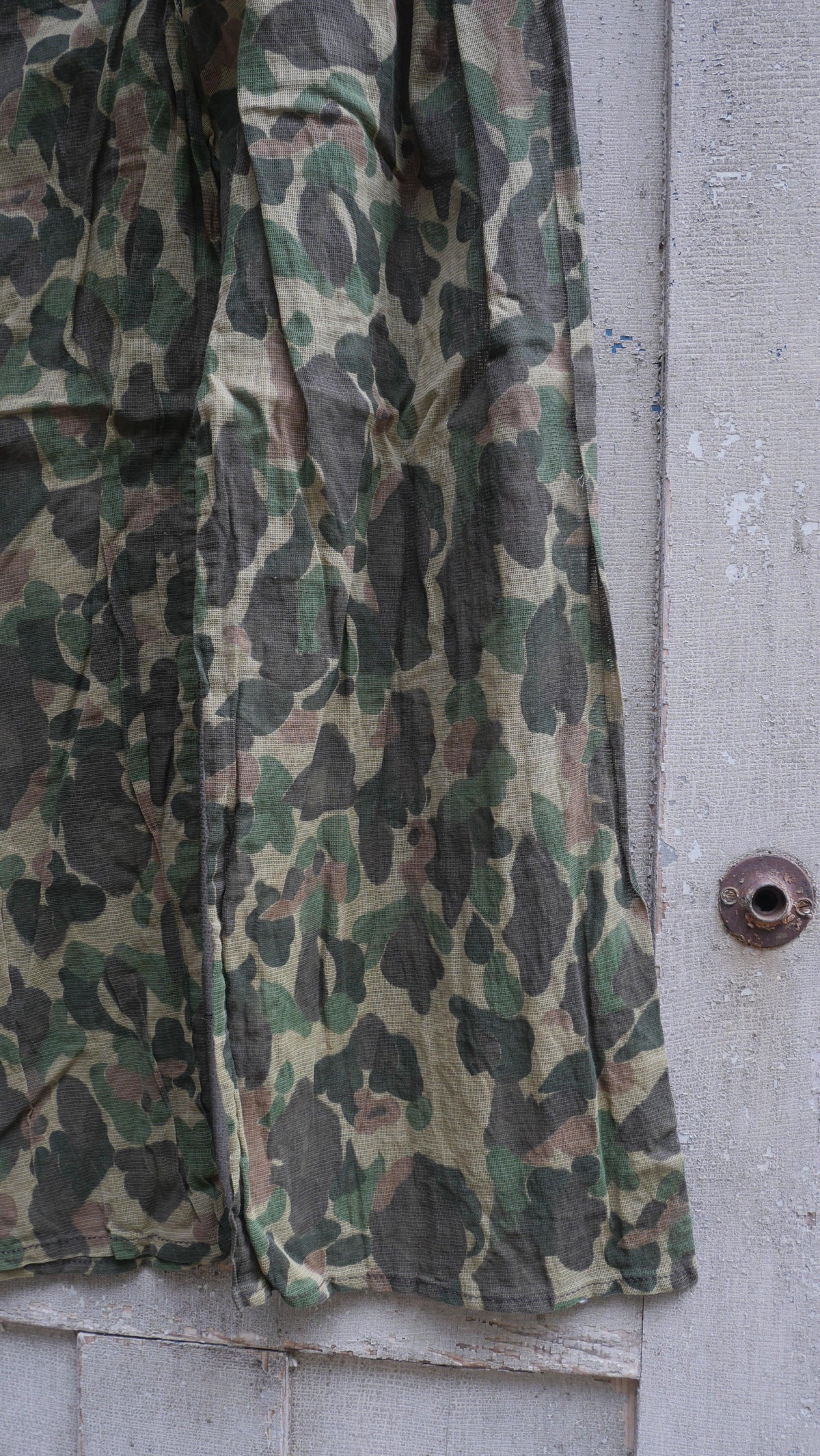 1980s Mesh Camo Shell Pants | 34