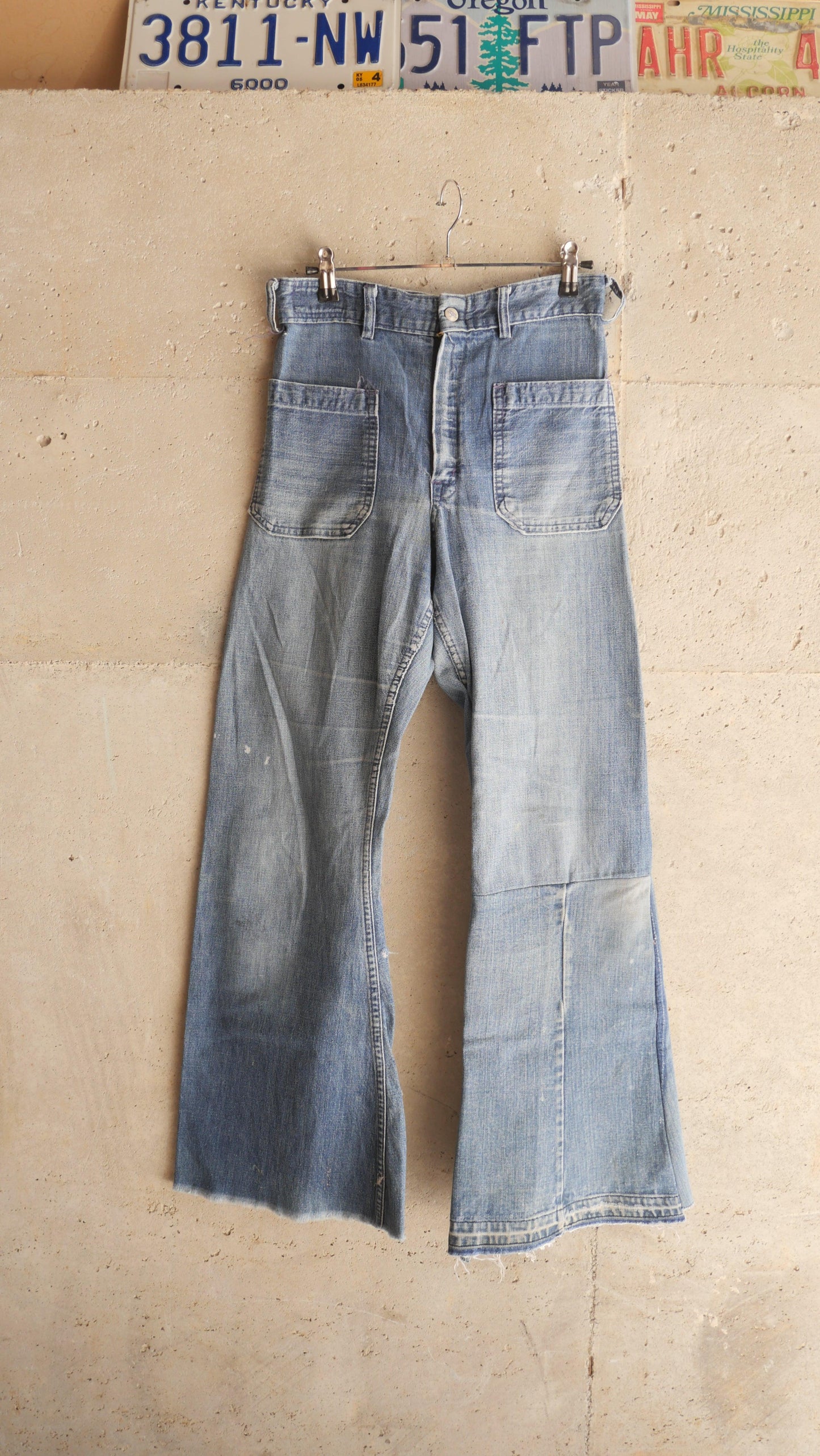 1970s Repaired Seafarer Bell Bottoms | 27