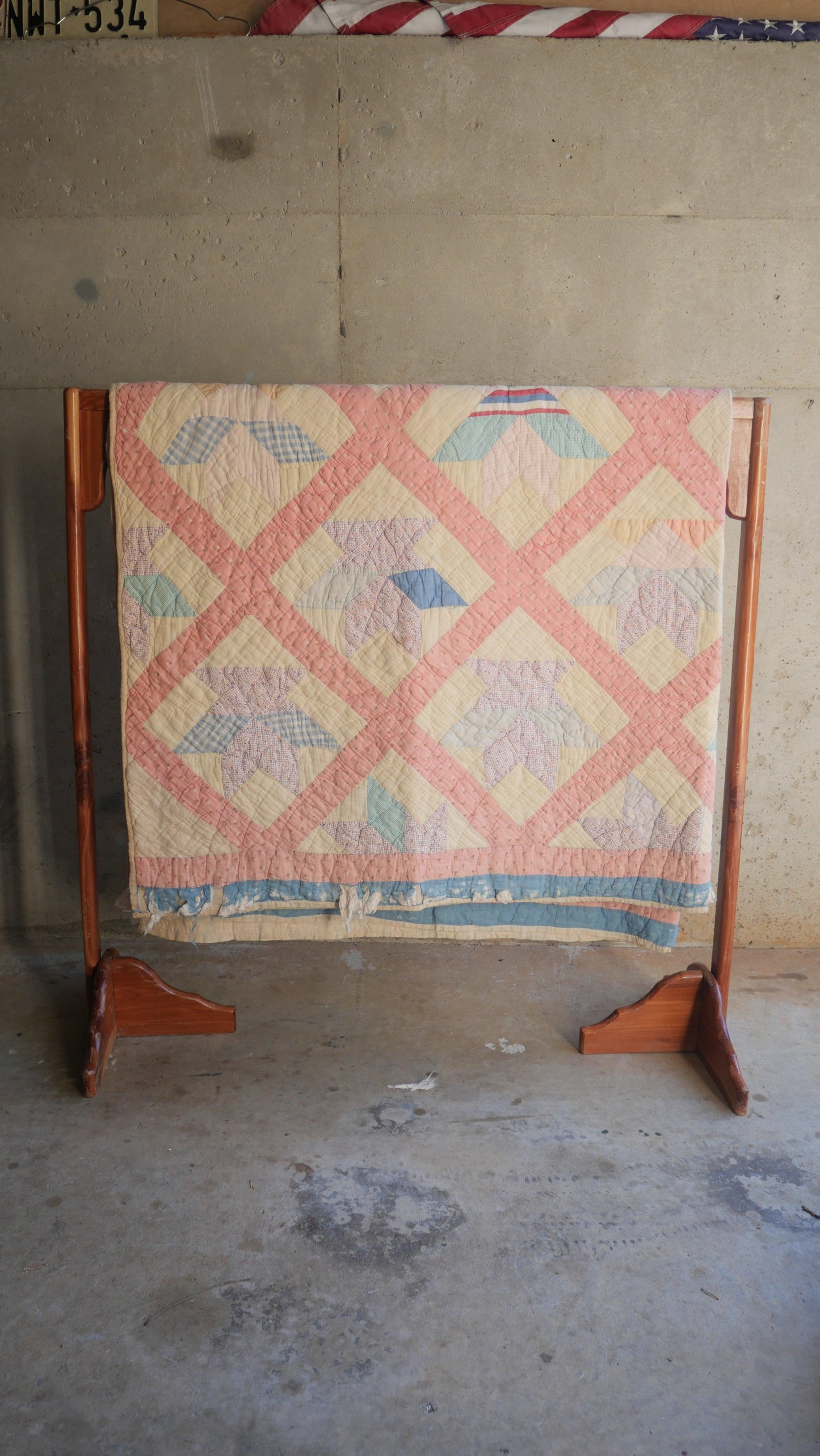 1960s Pink Quilt - Made to Order