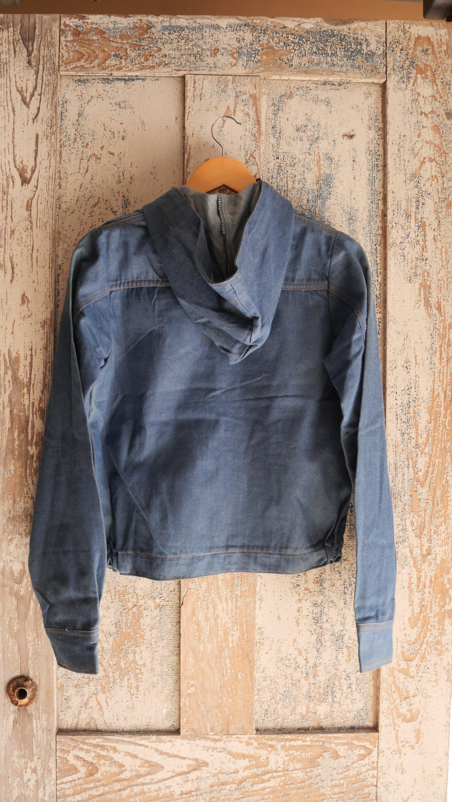1970s Deadstock Denim Zip Up | S