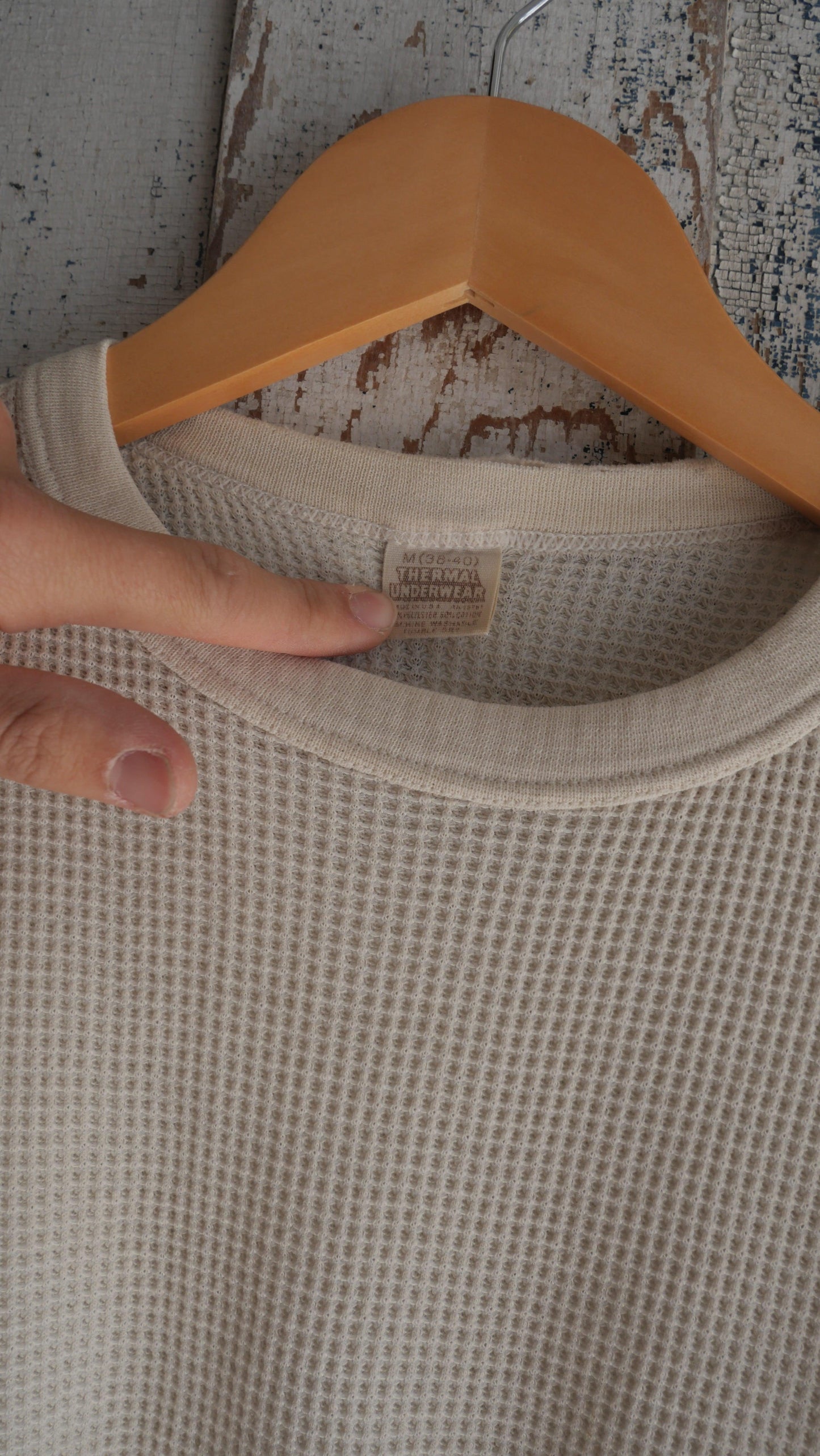 1970s Thermal Shirt | M