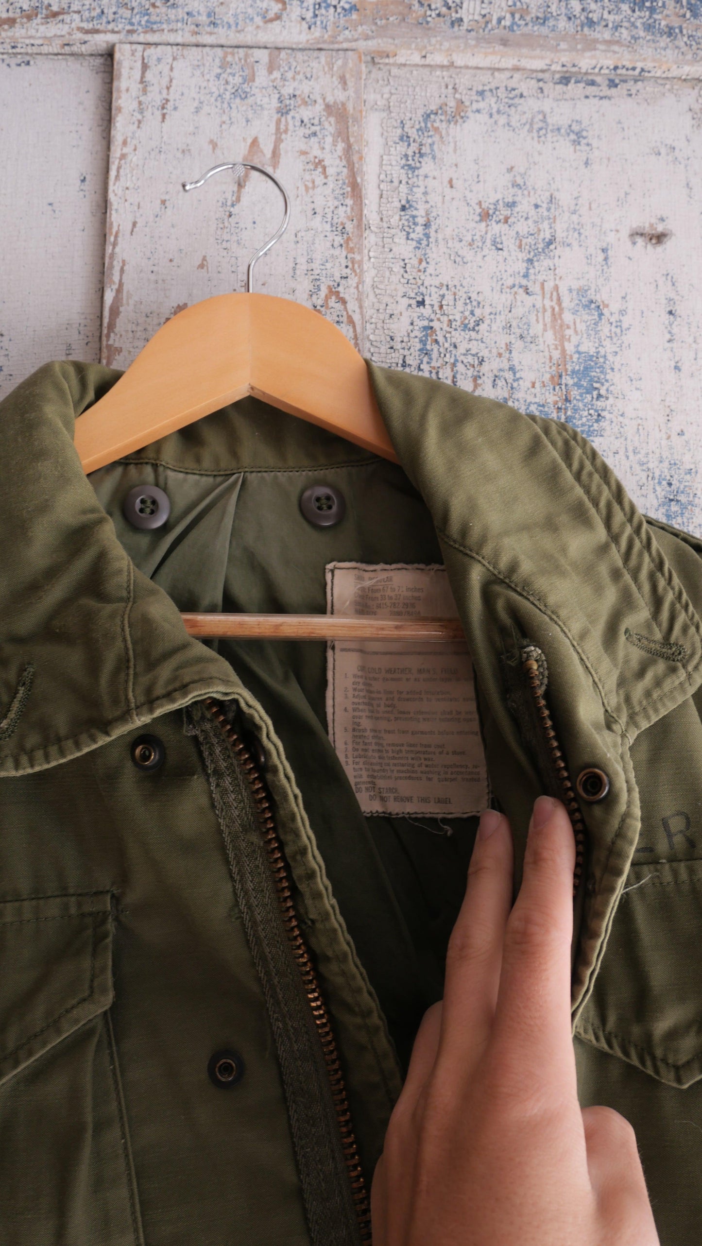 1970s Military Field Jacket | M