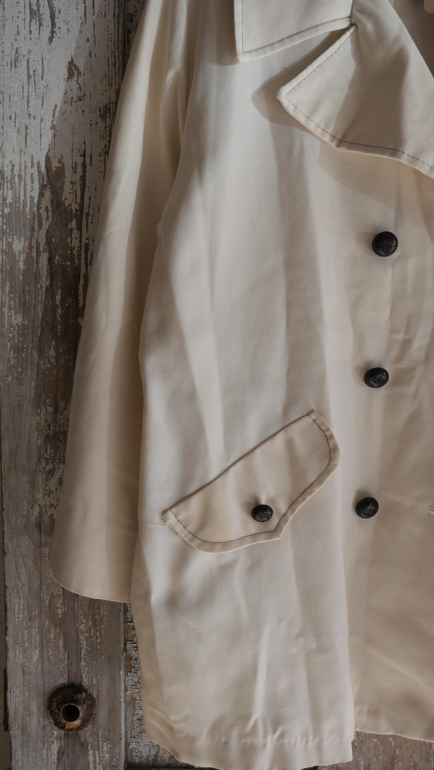 1970s Double Breasted Coat | L