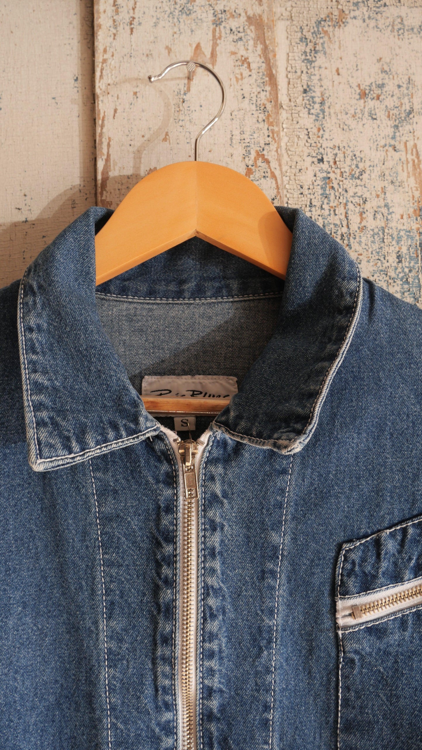 1990s Denim Boxy Jacket | M