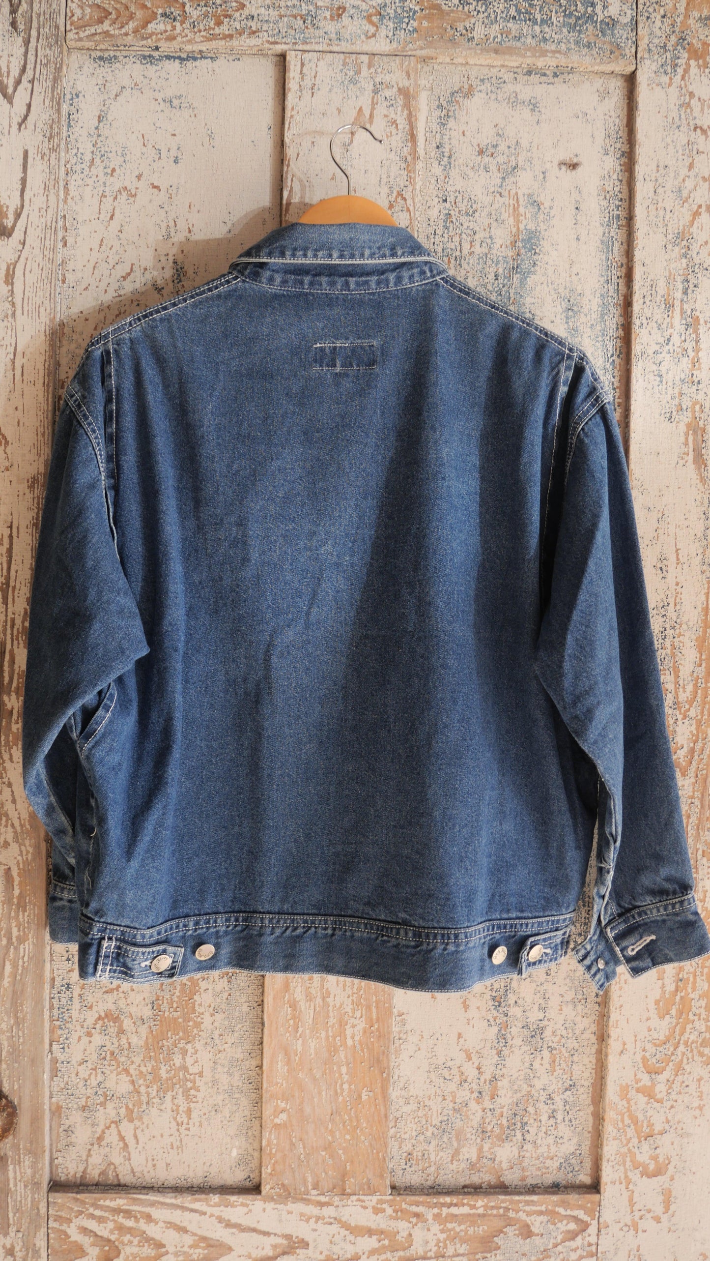 1990s Denim Boxy Jacket | M