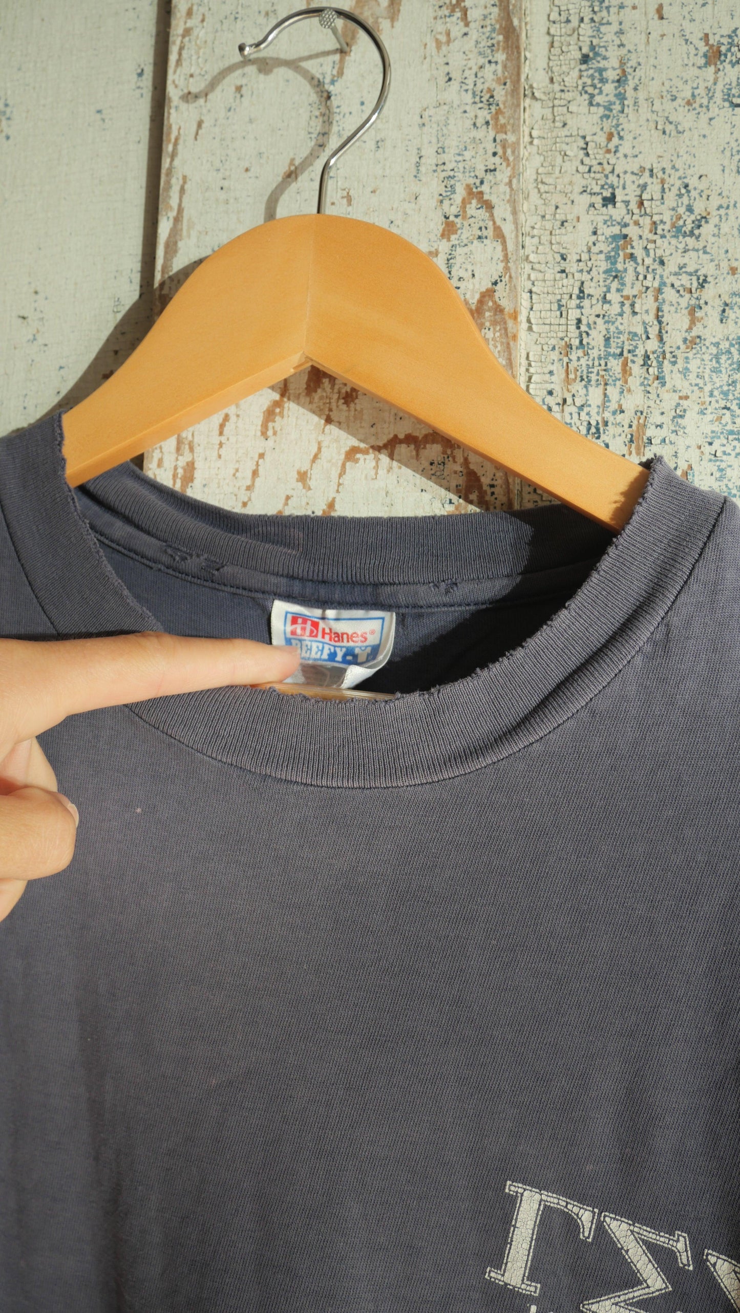 1990s Faded Frat Tee | L