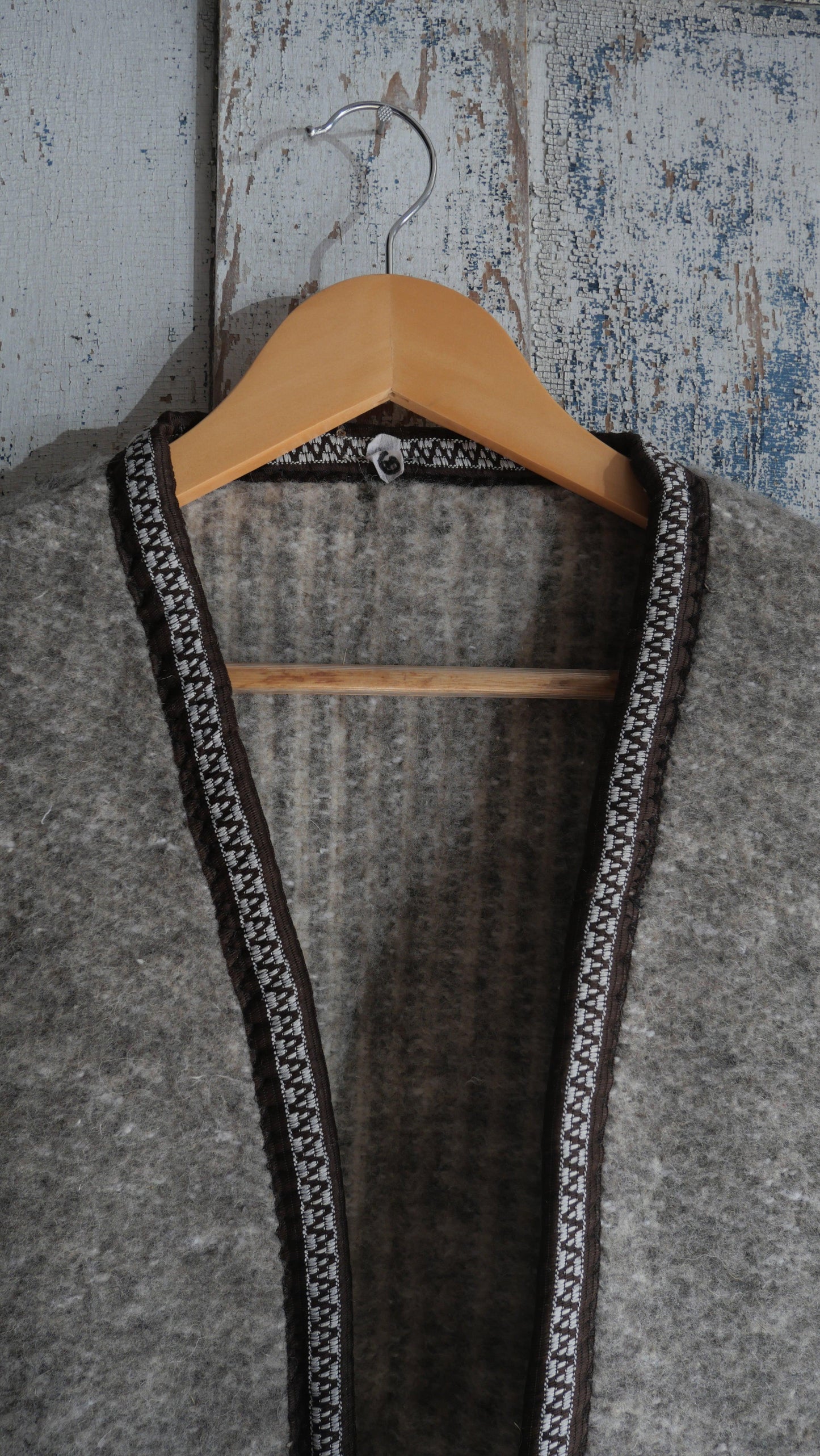 1970s Wool Vest | L