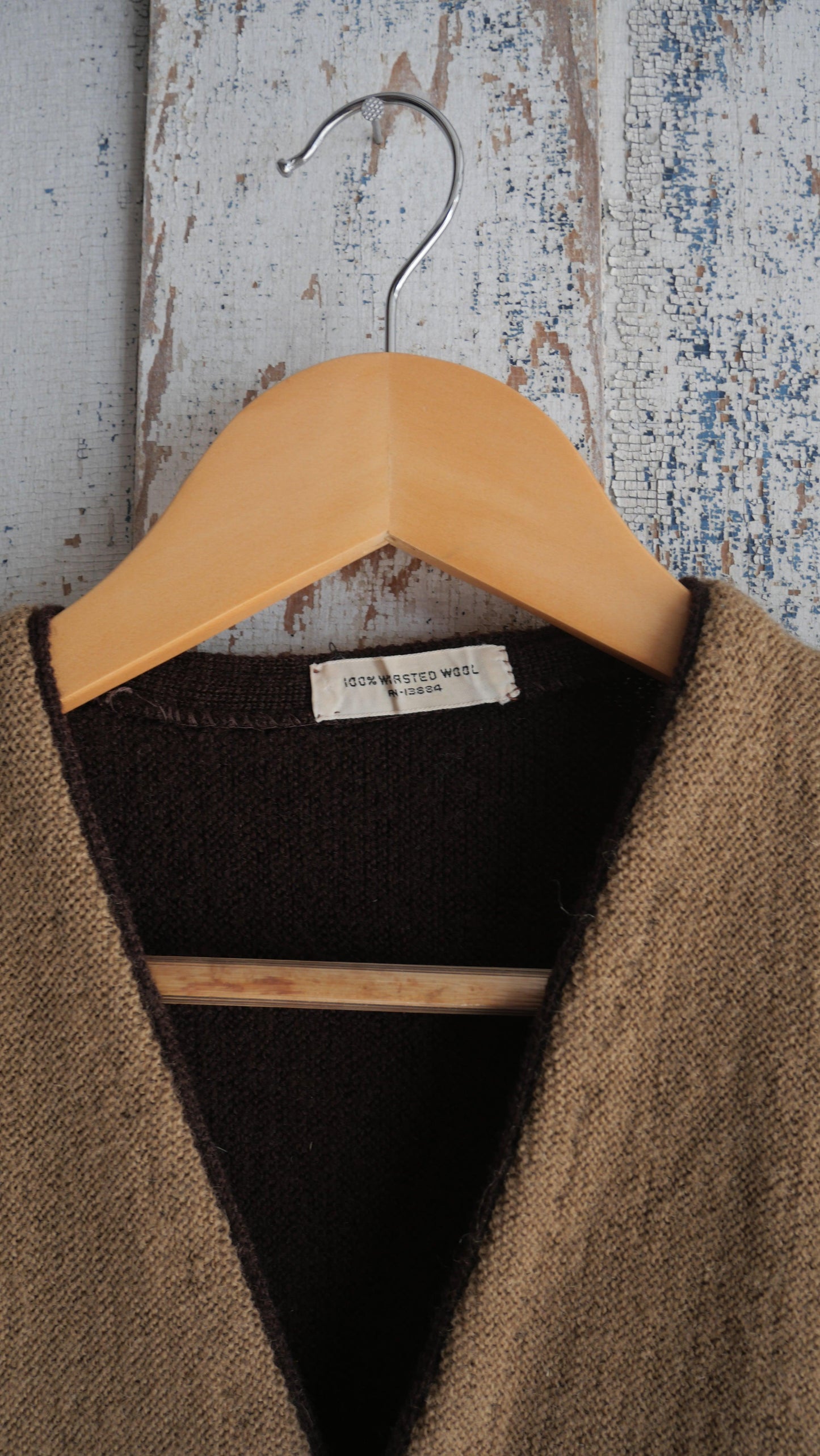 1960s Tonal Boxy Cardigan | S