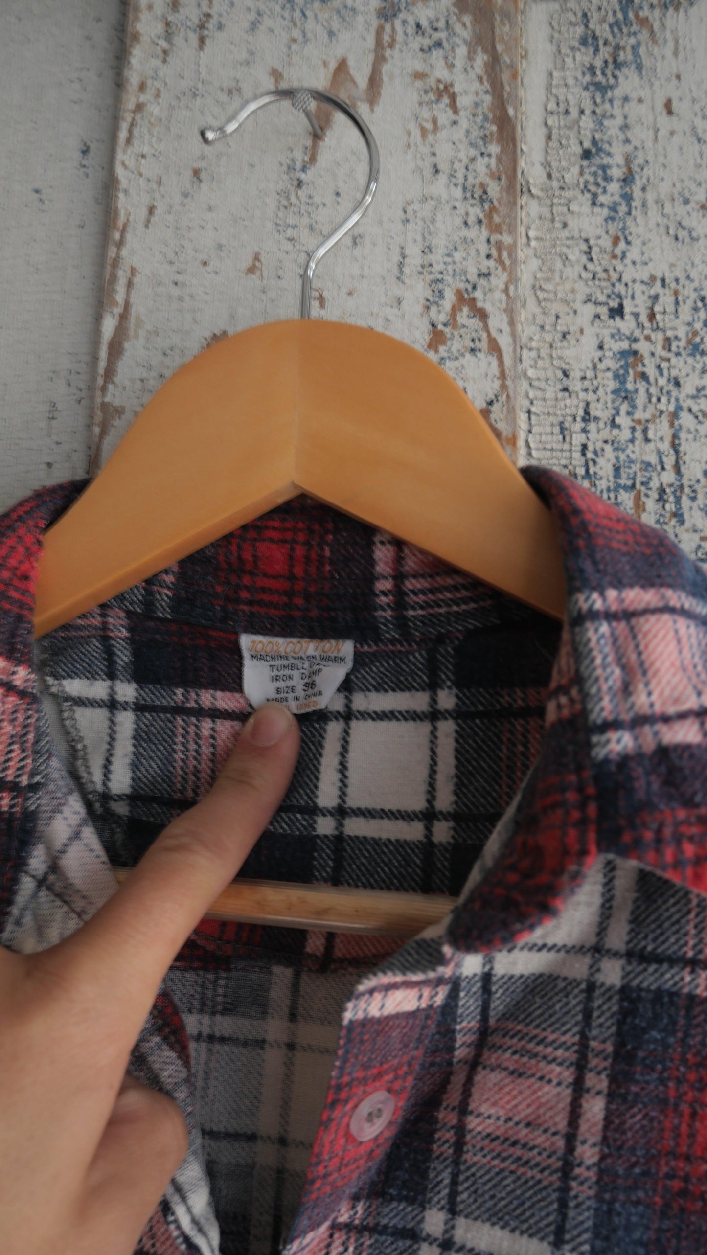 1970s Boxy Printed Flannel | S