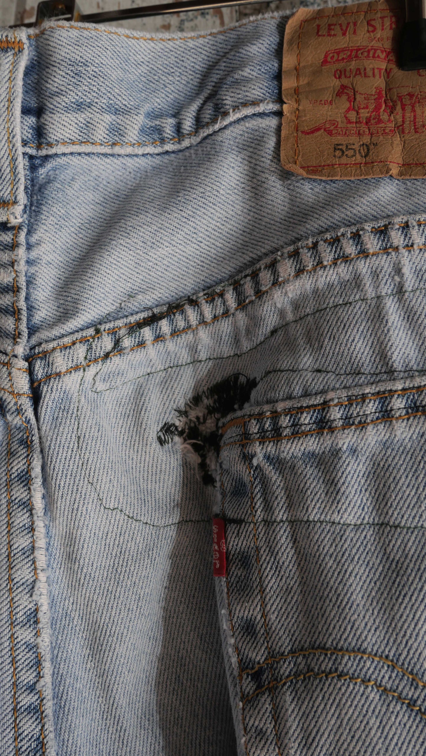 2000s Repaired Levi's | 36