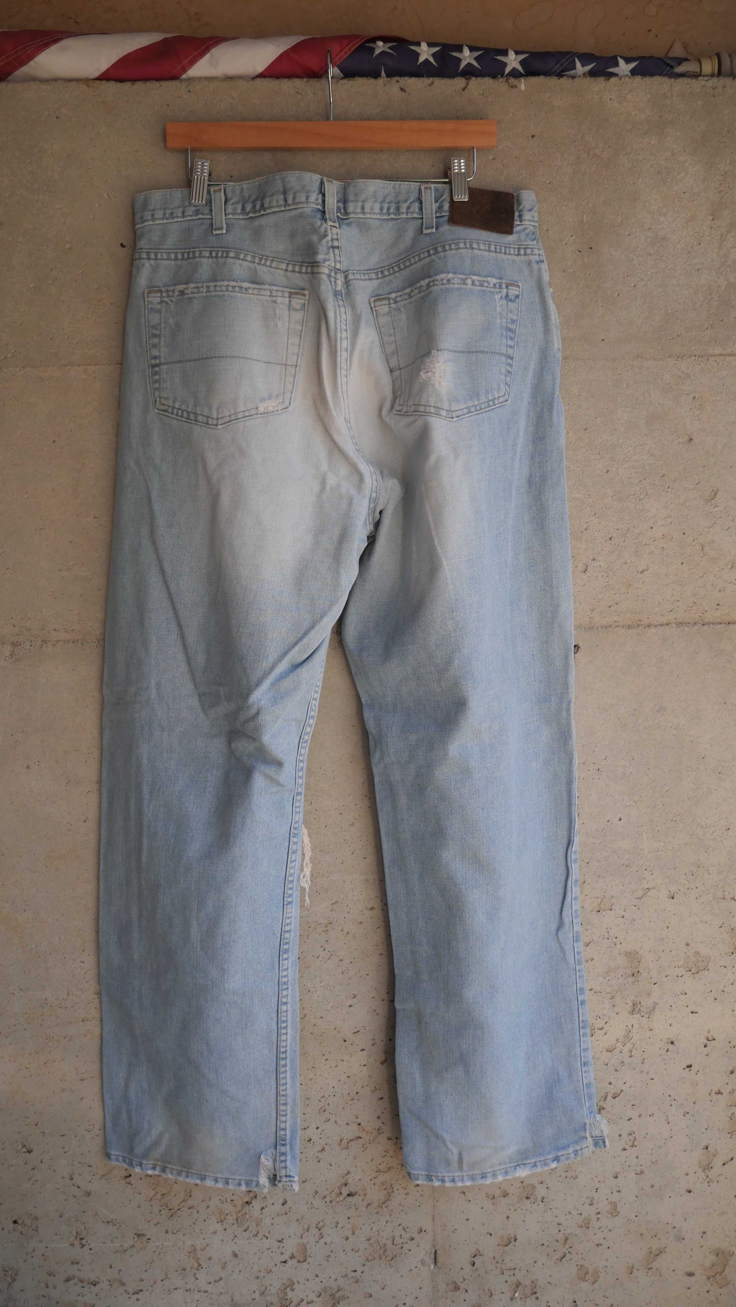 1990s Faded Baggy Jeans | 36