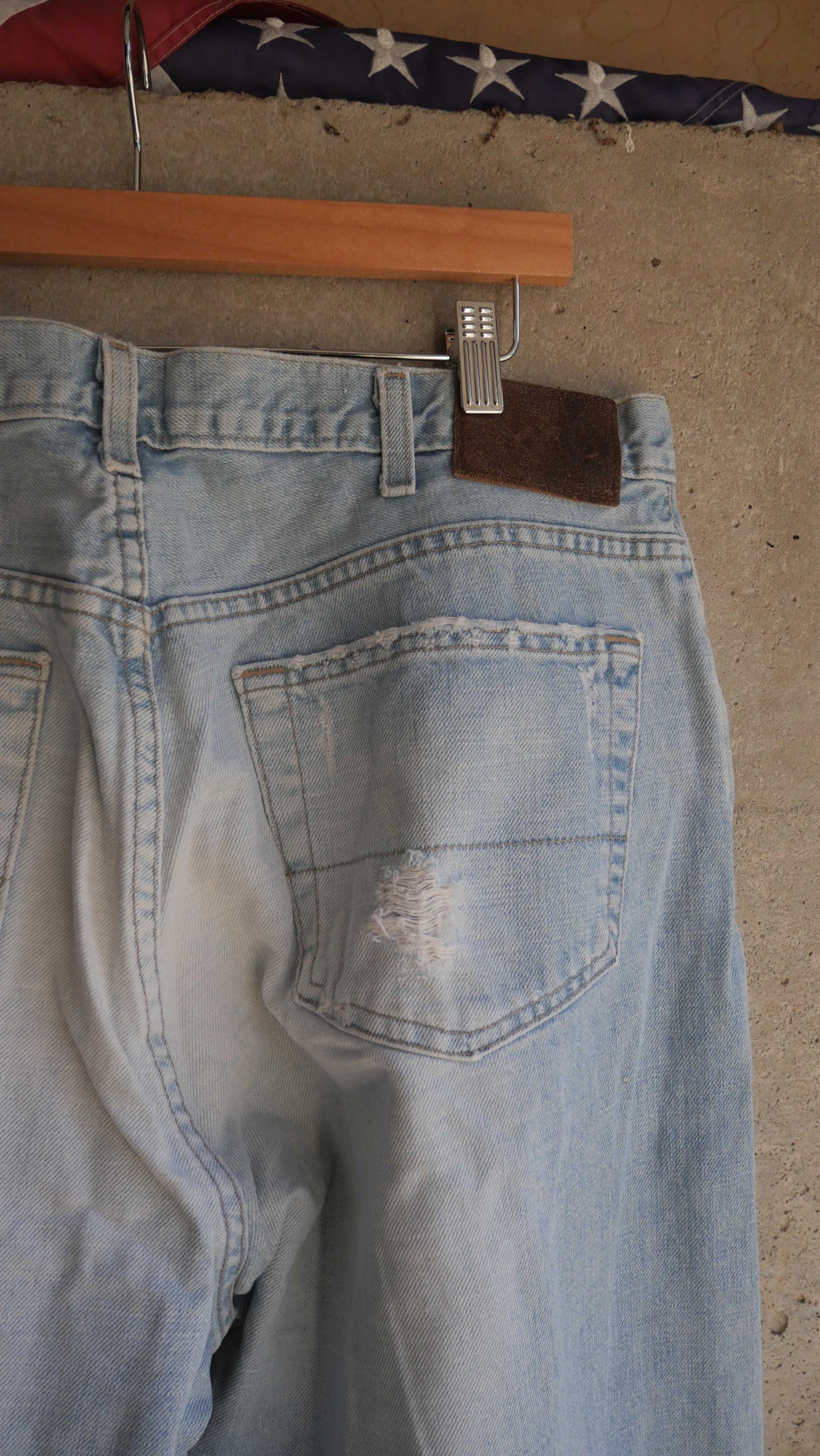 1990s Faded Baggy Jeans | 36