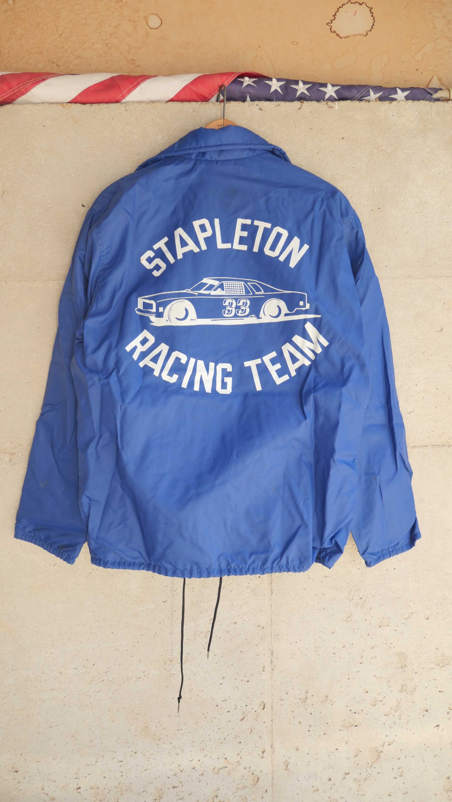 1970s Nylon Race Jacket | M