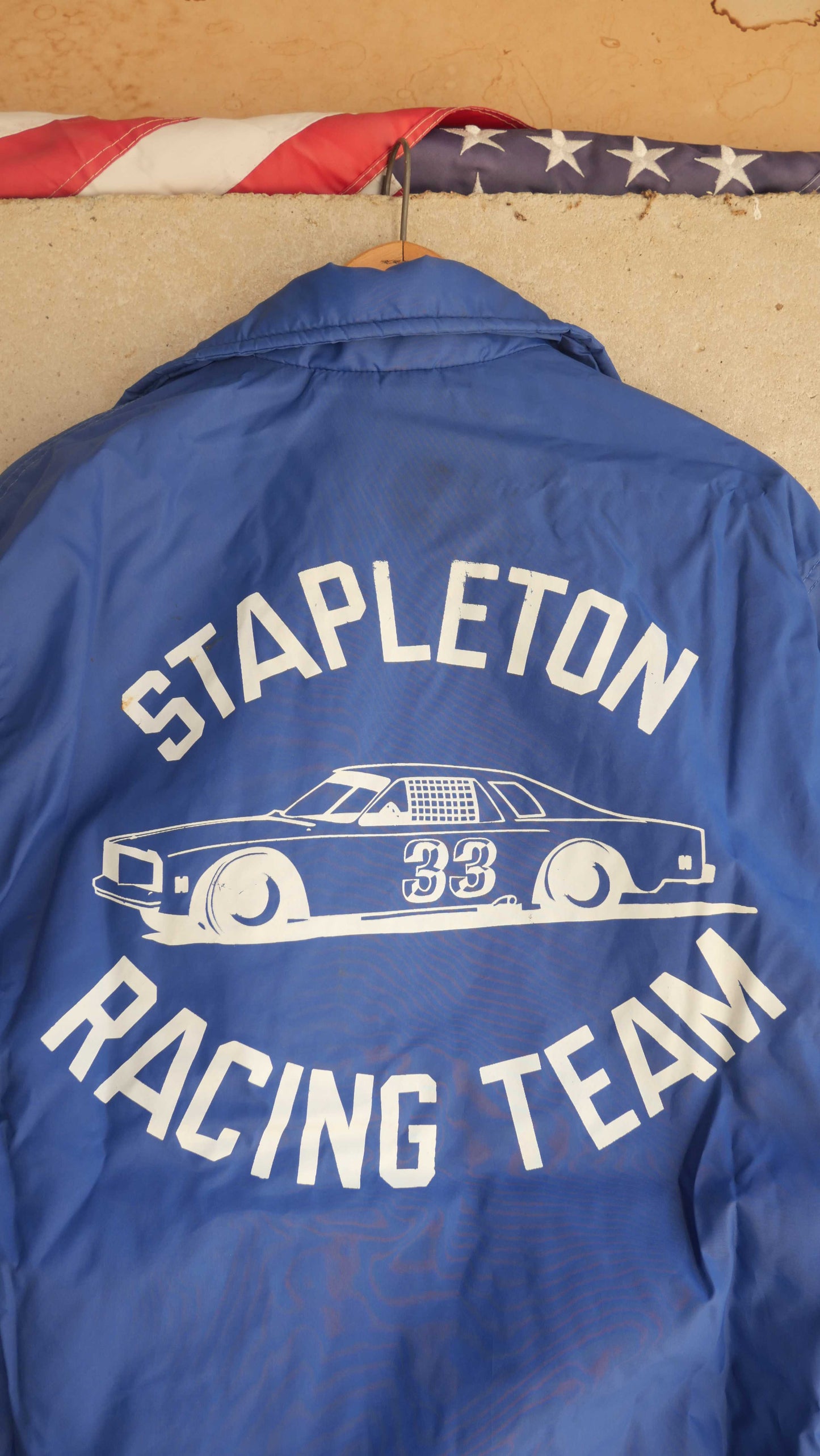 1970s Nylon Race Jacket | M
