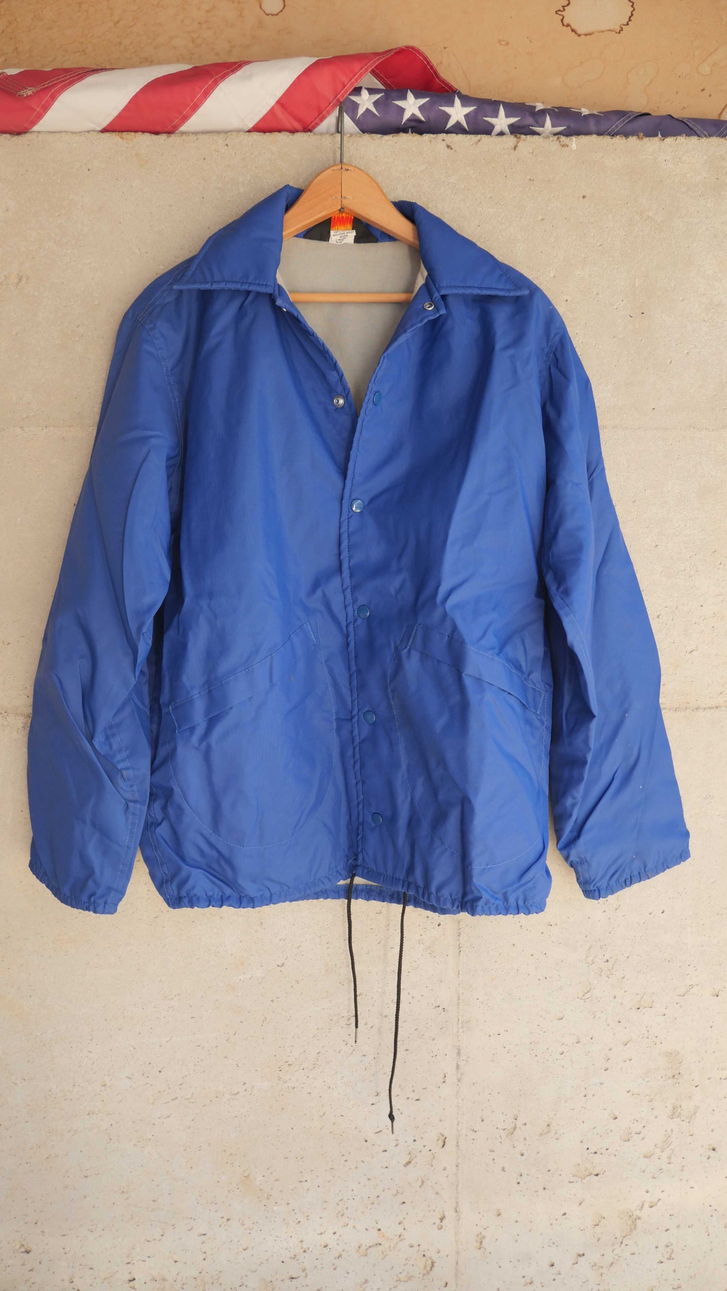 1970s Nylon Race Jacket | M
