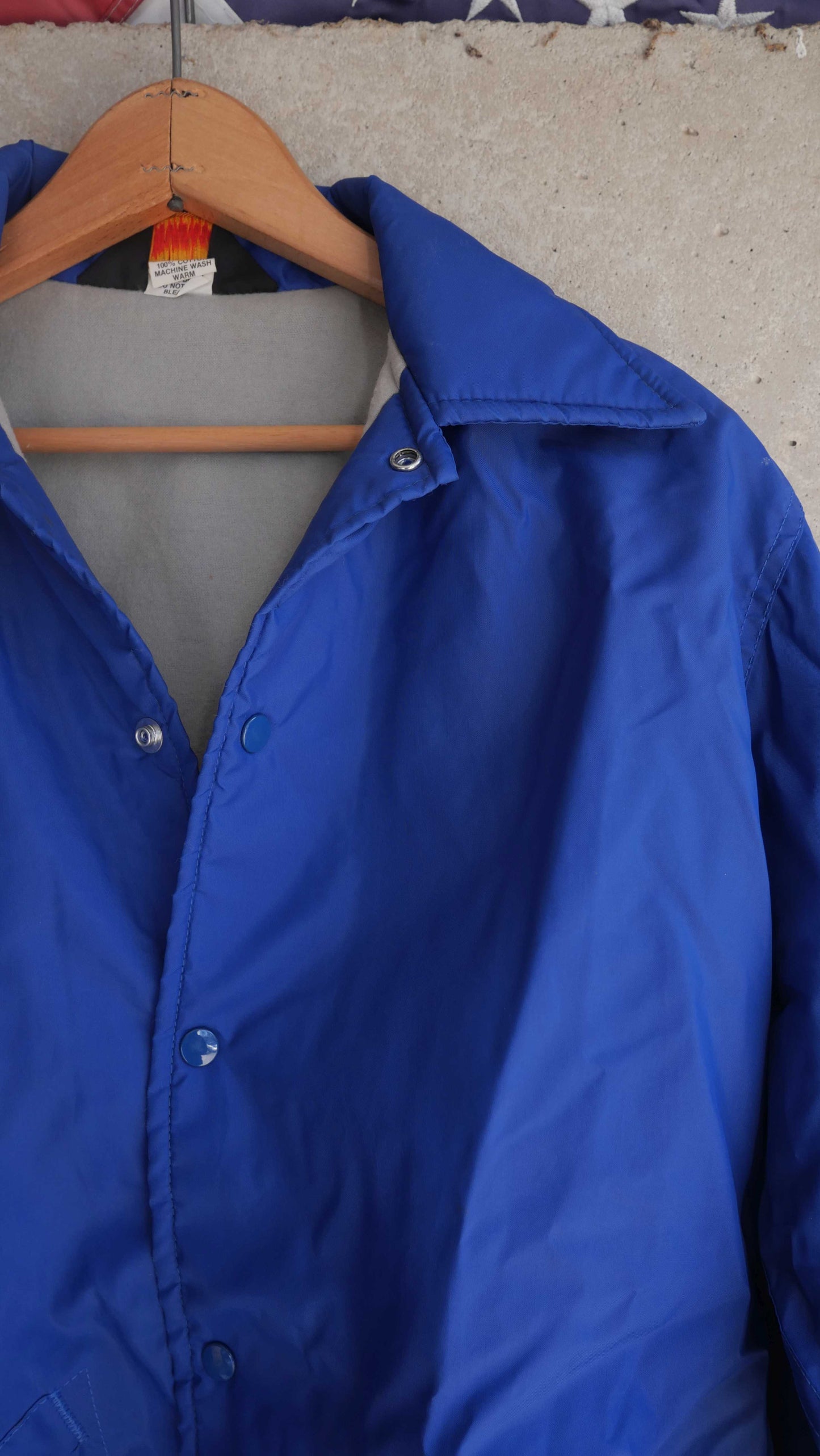 1970s Nylon Race Jacket | M