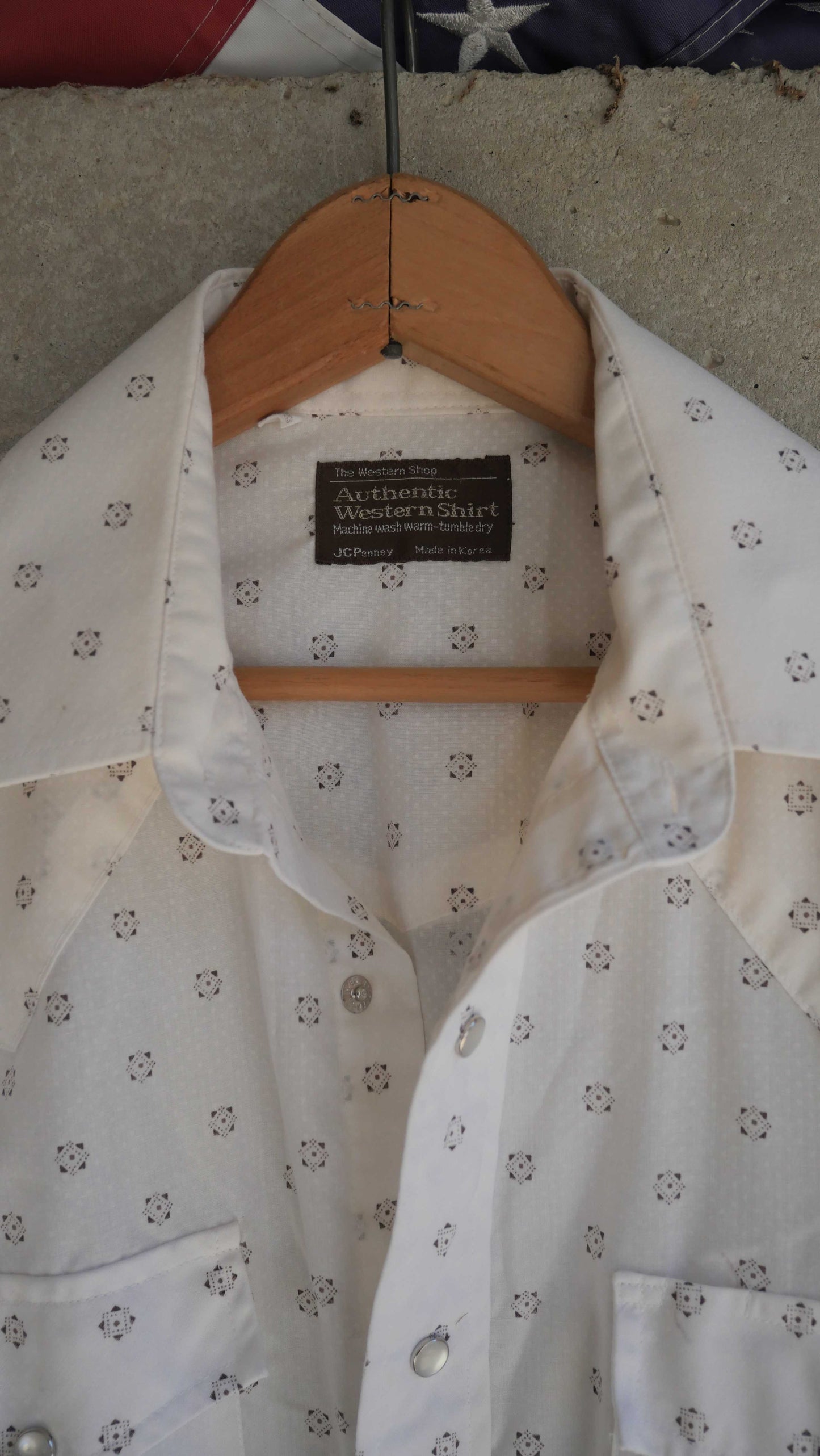 1970s Pearl Snap Shirt | M