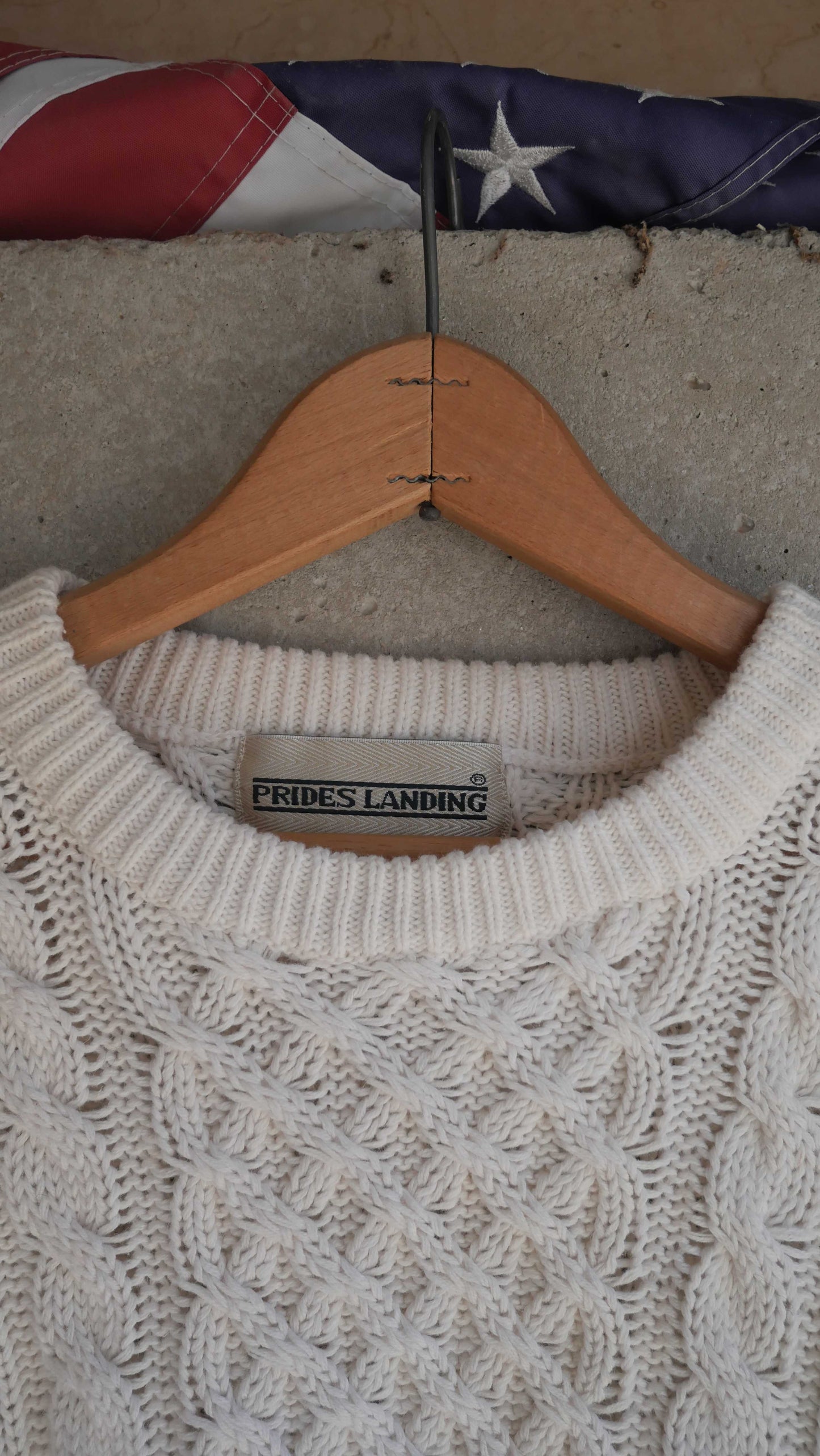1990s Fisherman Knit Sweater | L